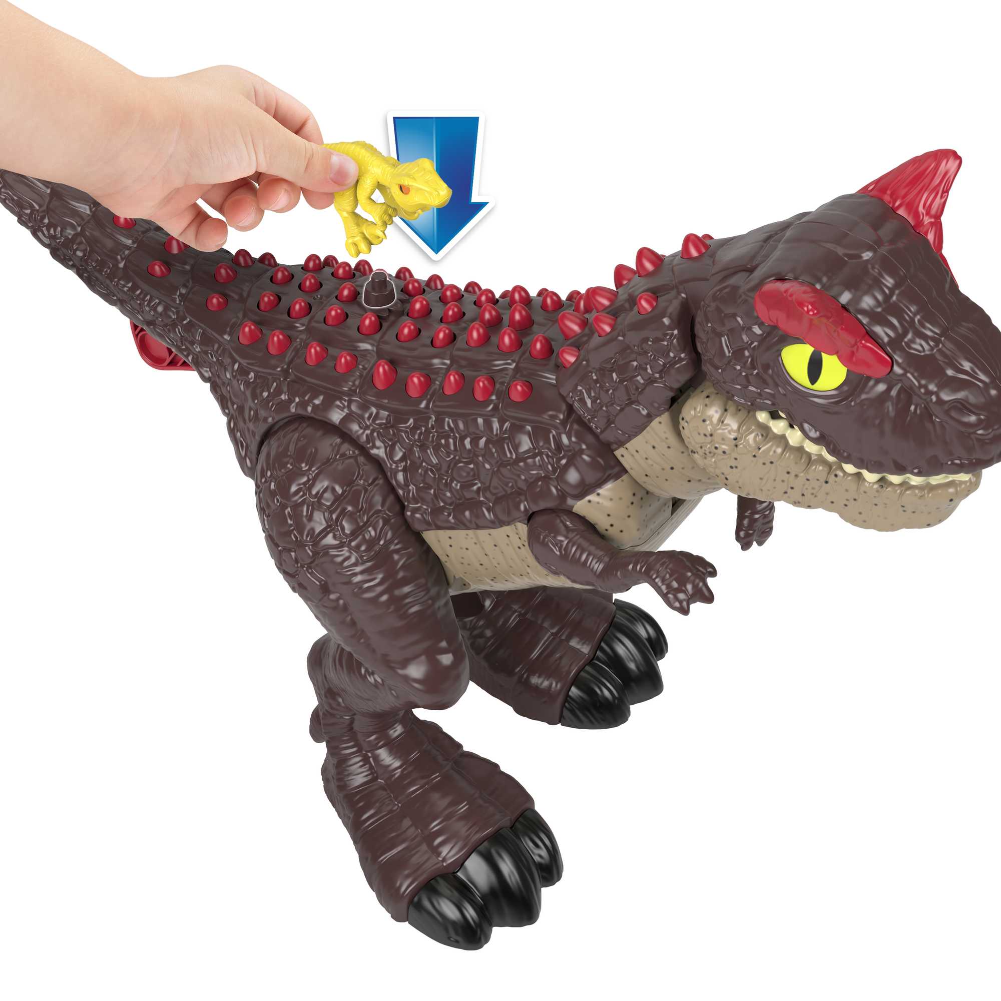 Imaginext Jurassic World Coup D’Épines Carnotaure, 2 Élém. - Image 3