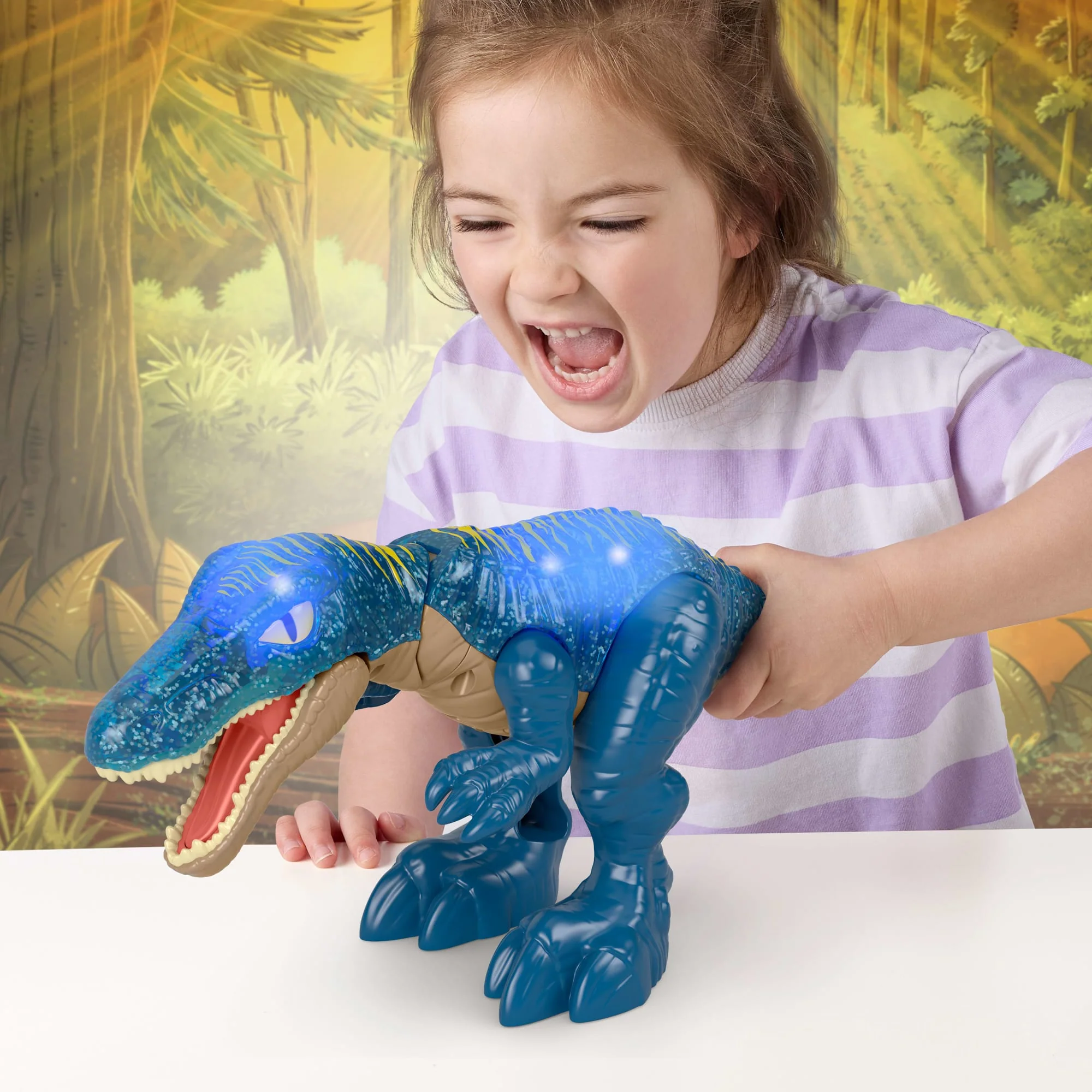 Imaginext Jurassic World Dinosaurio de Juguete Barynoyx - Image 2