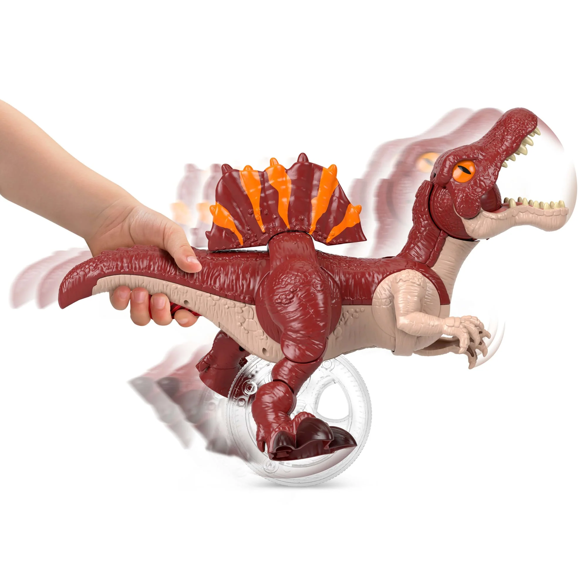Imaginext Jurassic World Dinosaurio de Juguete Rebirth Spinosaurus Corredor - Image 4