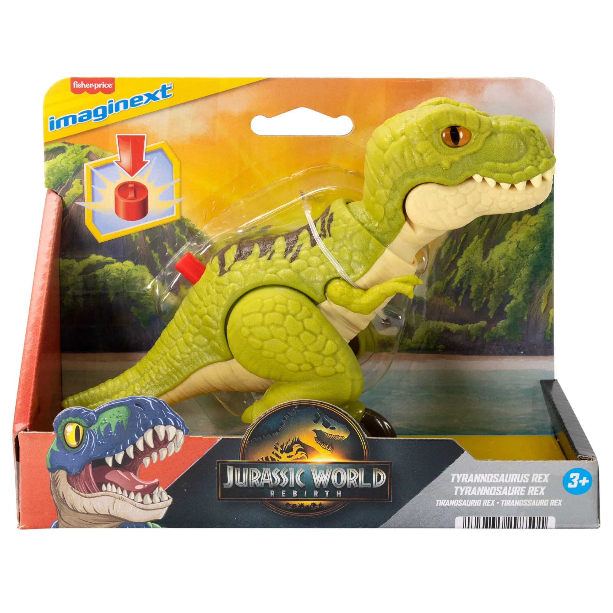 Imaginext Jurassic World Dinosaurio de Juguete Rebirth T-Rex - Image 6