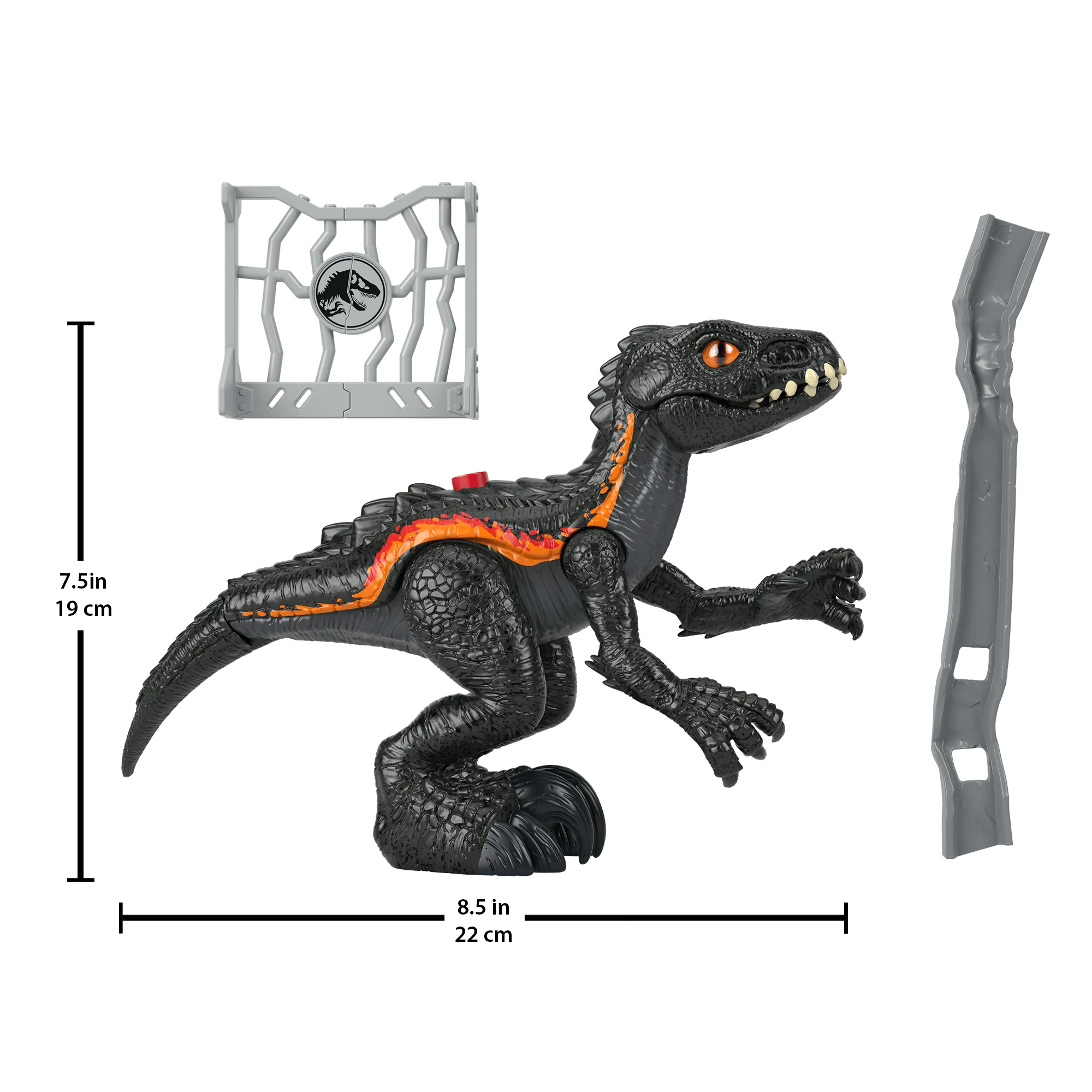 Imaginext Jurassic World indoraptor Dinosaur Toy With Accessories For Preschool Kids - Image 4