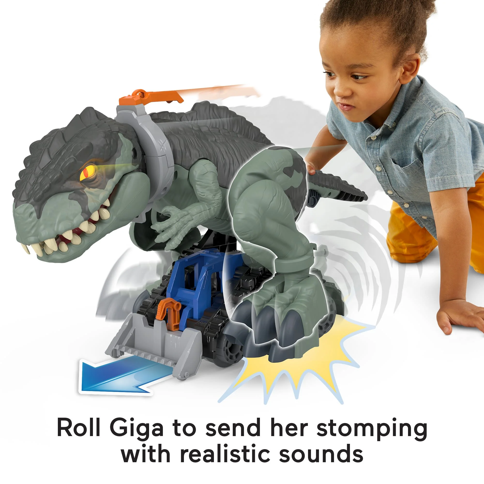 Imaginext Jurassic World MEGA Stomp & Rumble Giga Dino - Image 3