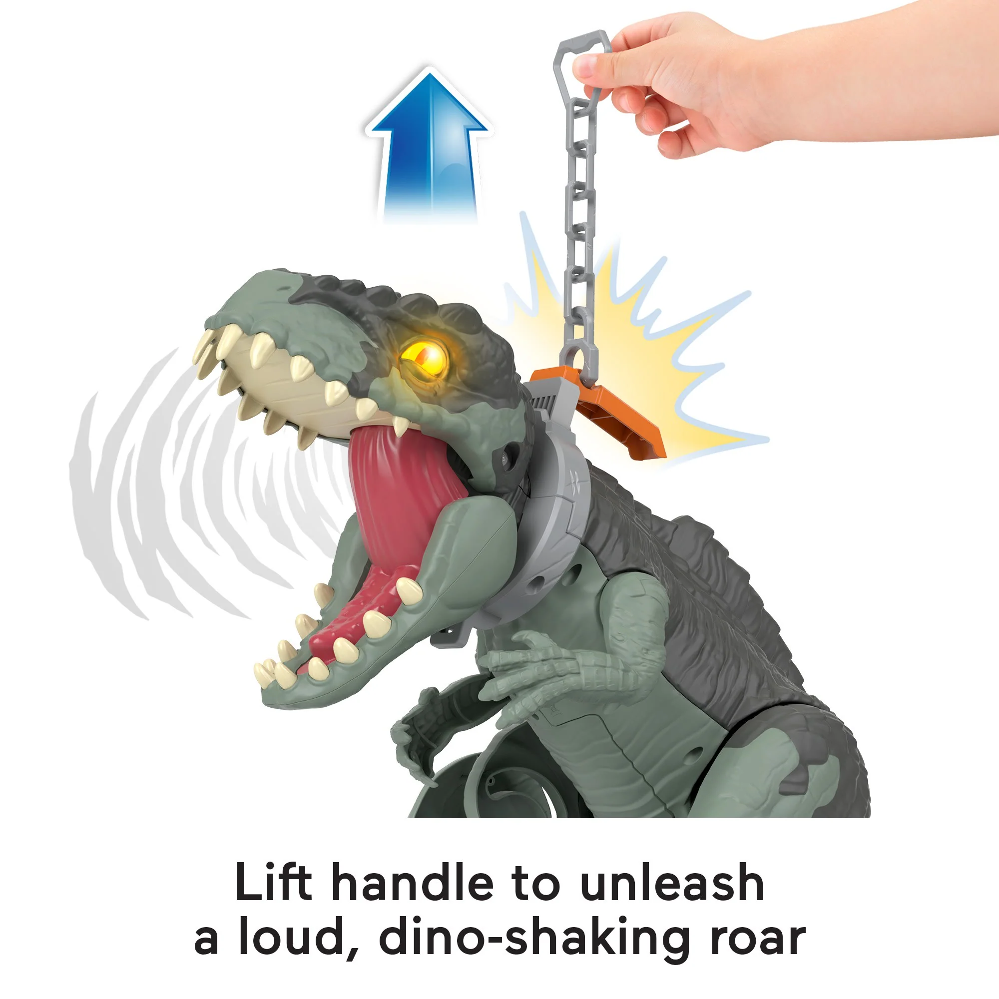Imaginext Jurassic World MEGA Stomp & Rumble Giga Dino - Image 4