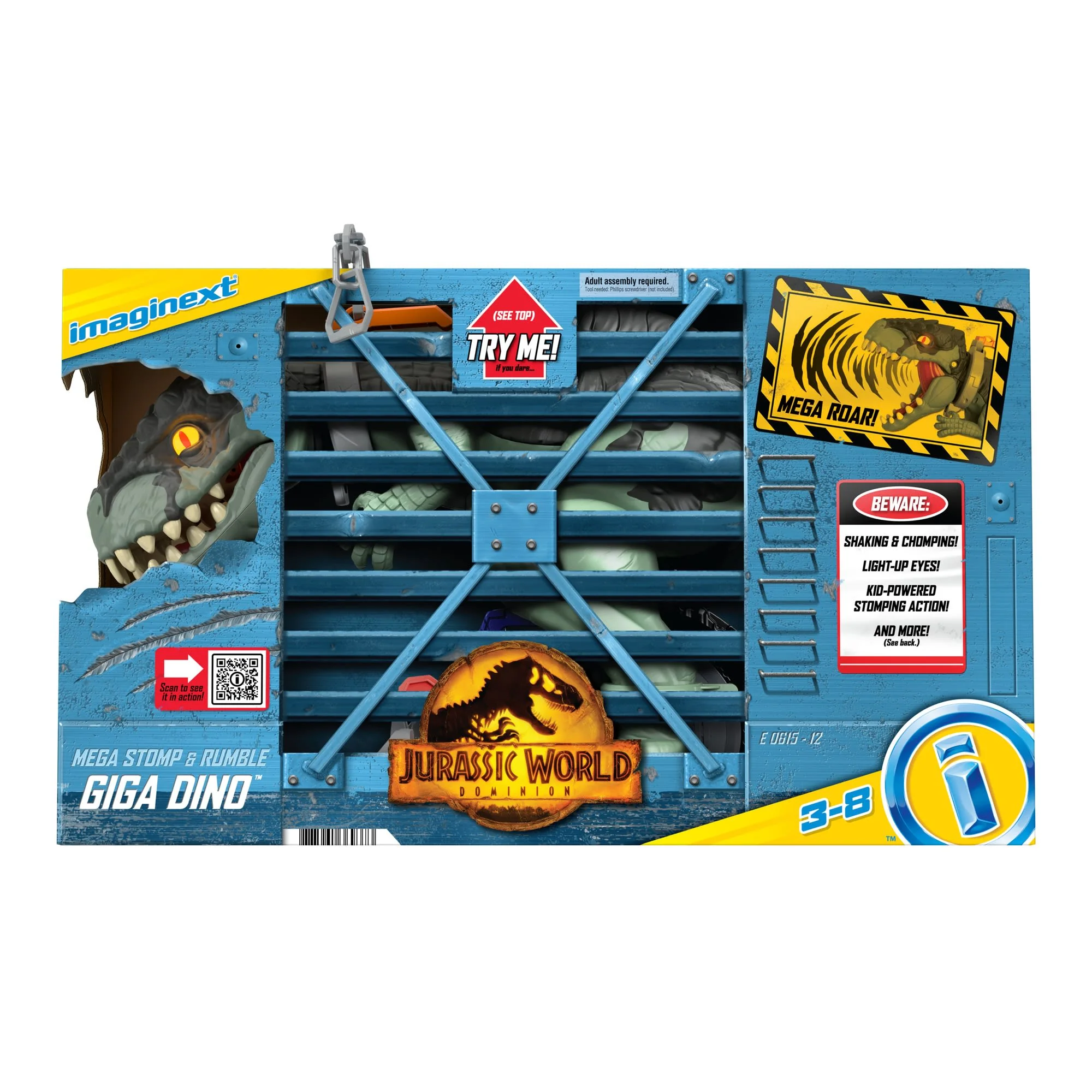 Imaginext Jurassic World MEGA Stomp & Rumble Giga Dino - Image 5