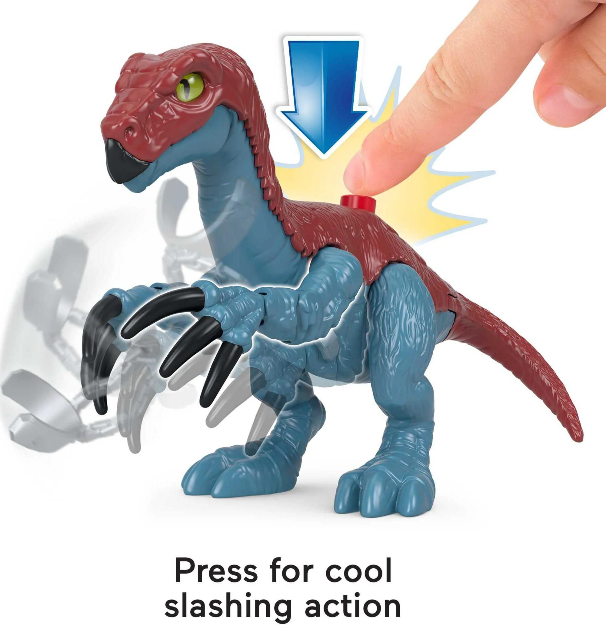 Imaginext Jurassic World Therizinosaurus & Owen - Image 3