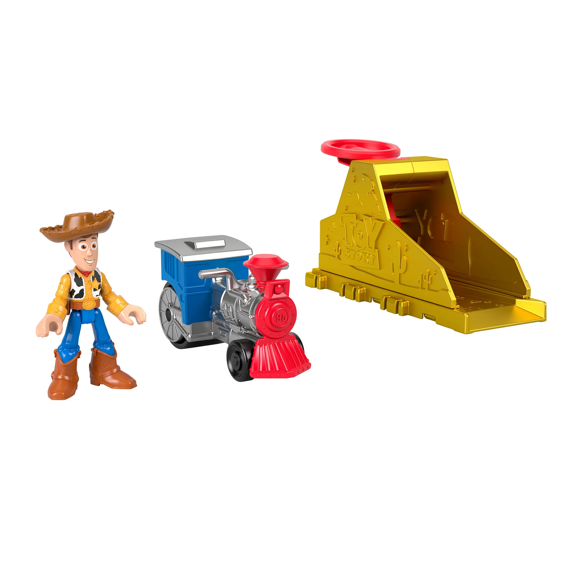 Imaginext Project Target Figura de Ação Imaginext Toy Story Lançador de Impacto Secreto - Image 4