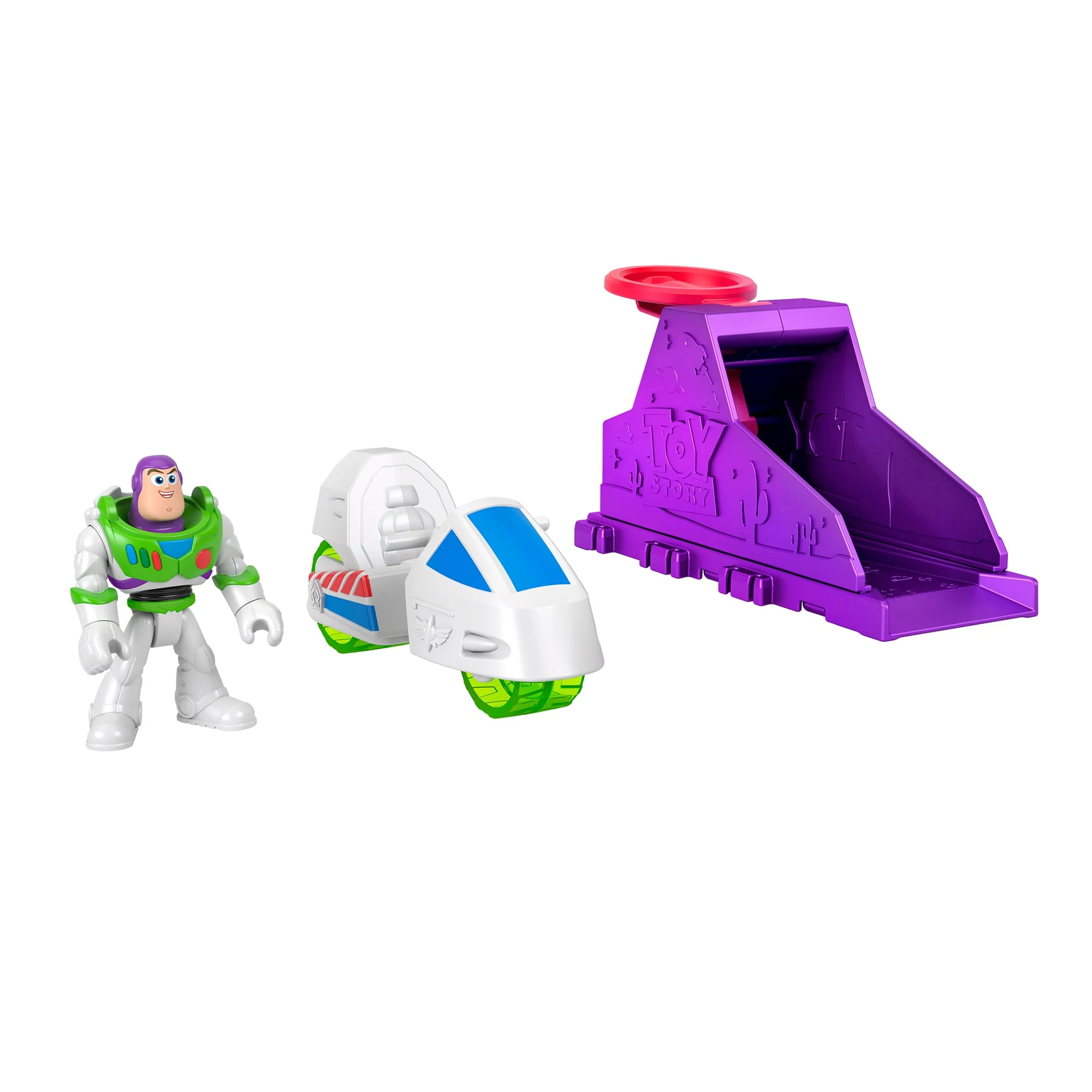 Imaginext Project Target Figura de Acción Lanzador de Impacto Secreto - Image 3