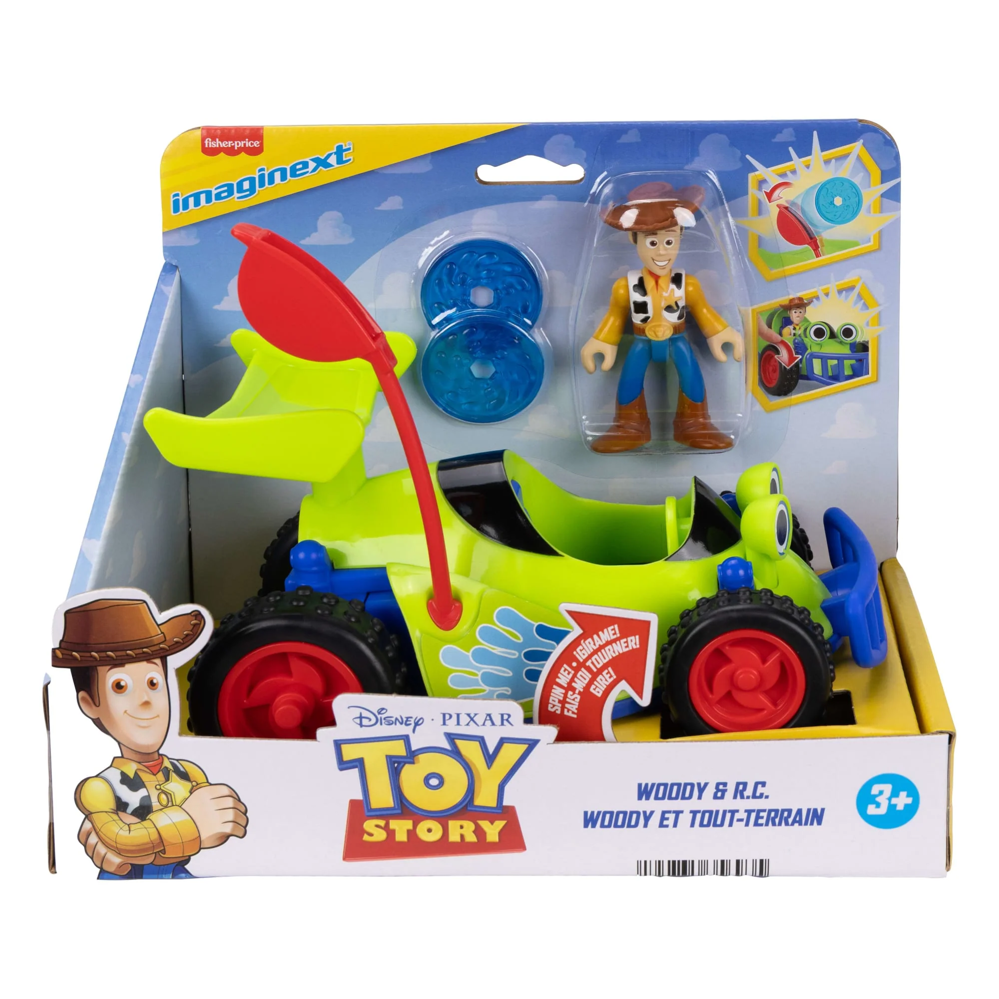 Imaginext Project Target Figura de Accion Pack con Woody y RC - Image 6