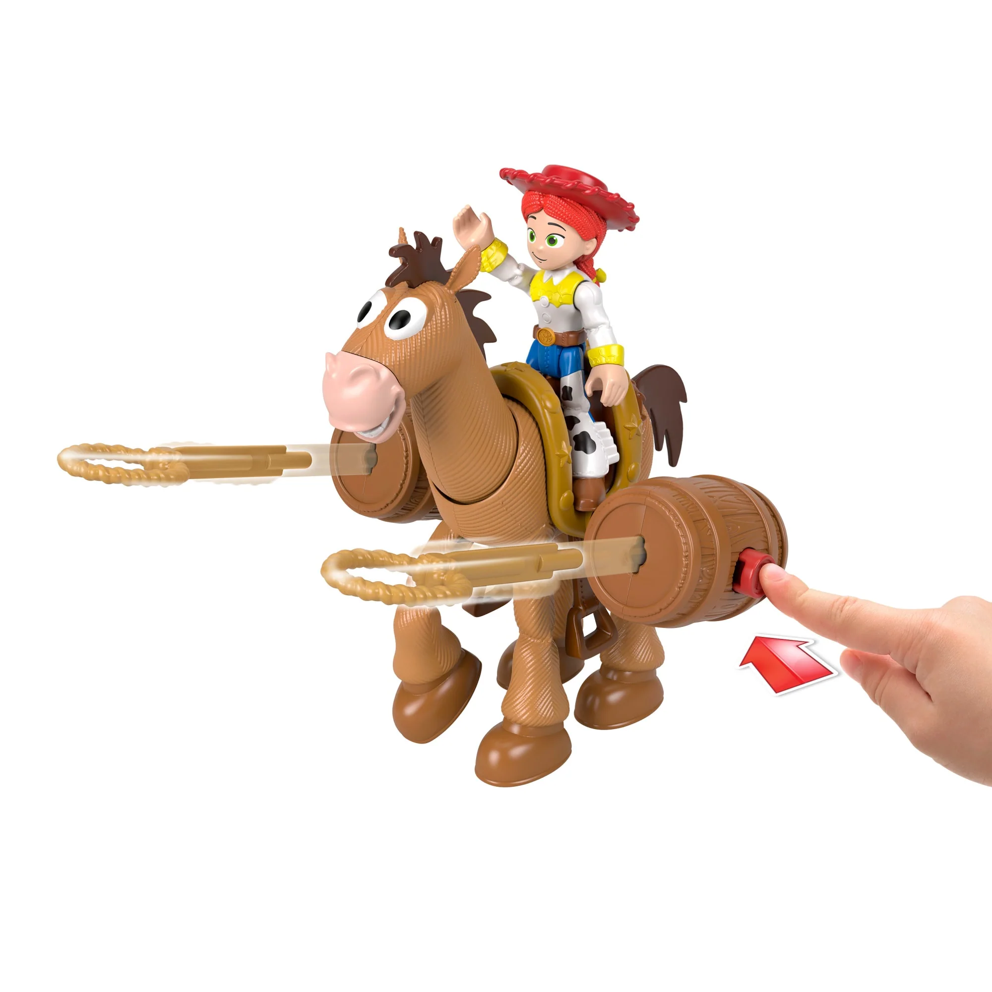 Imaginext Project Target Figura de Accion Pack de Jessie y Tiro Al Blanco - Image 2