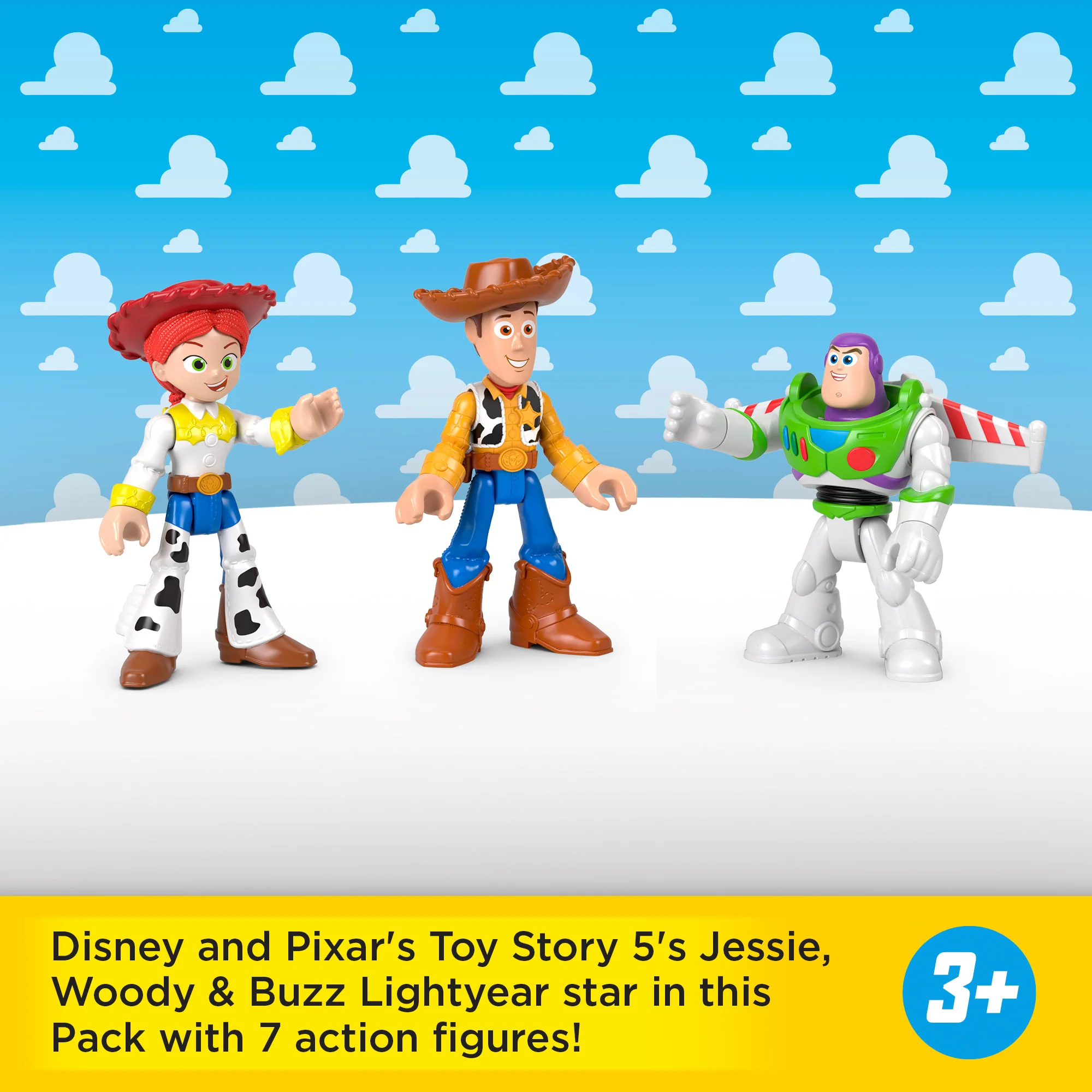 Imaginext Figures Inspired By Disney And Pixar Toy Story Movies, 3-Inch (Characters May Vary) - Image 2