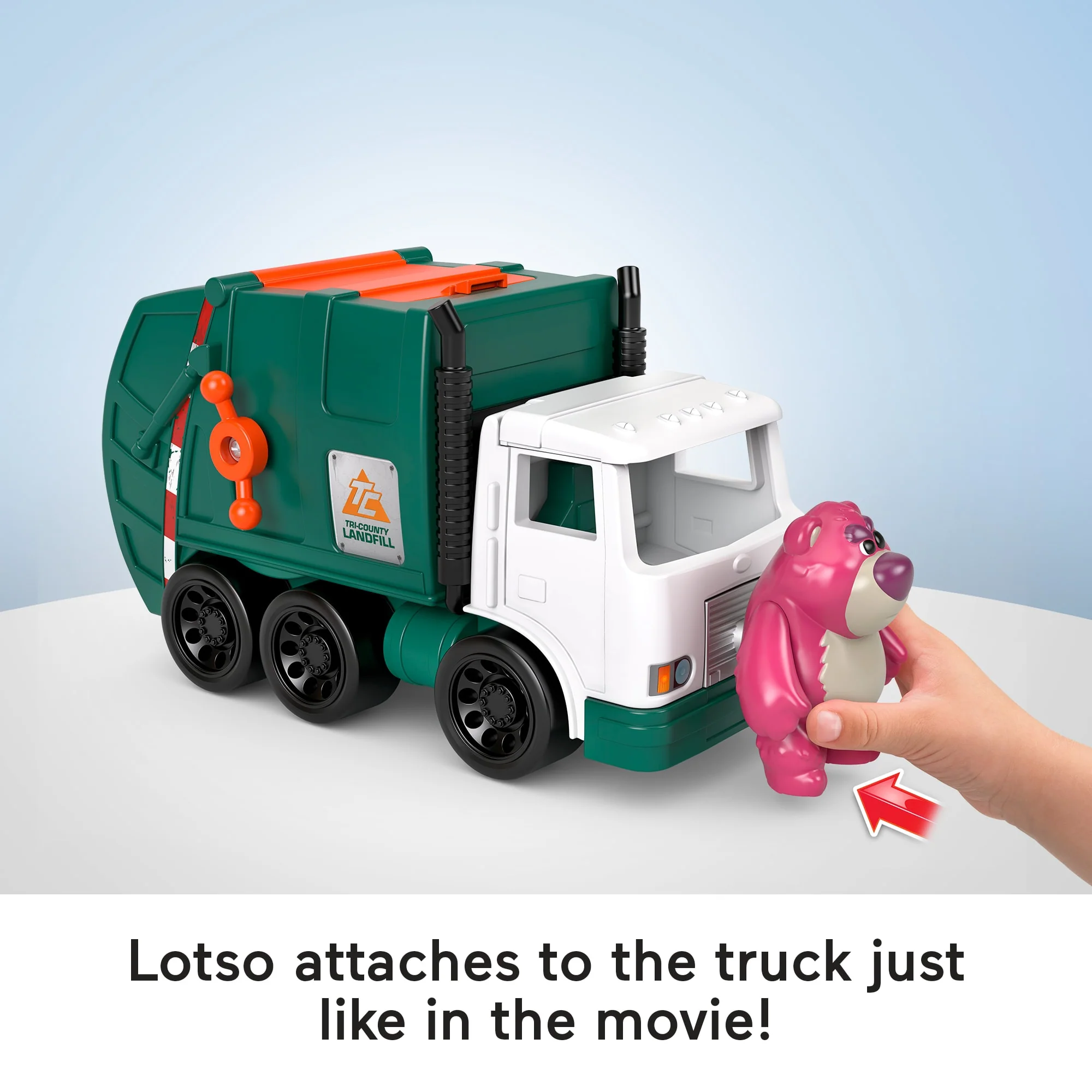 Imaginext Disney And Pixar Toy Story Garbage Truck With 4 Action Figures & Toy Vehicle - Image 4