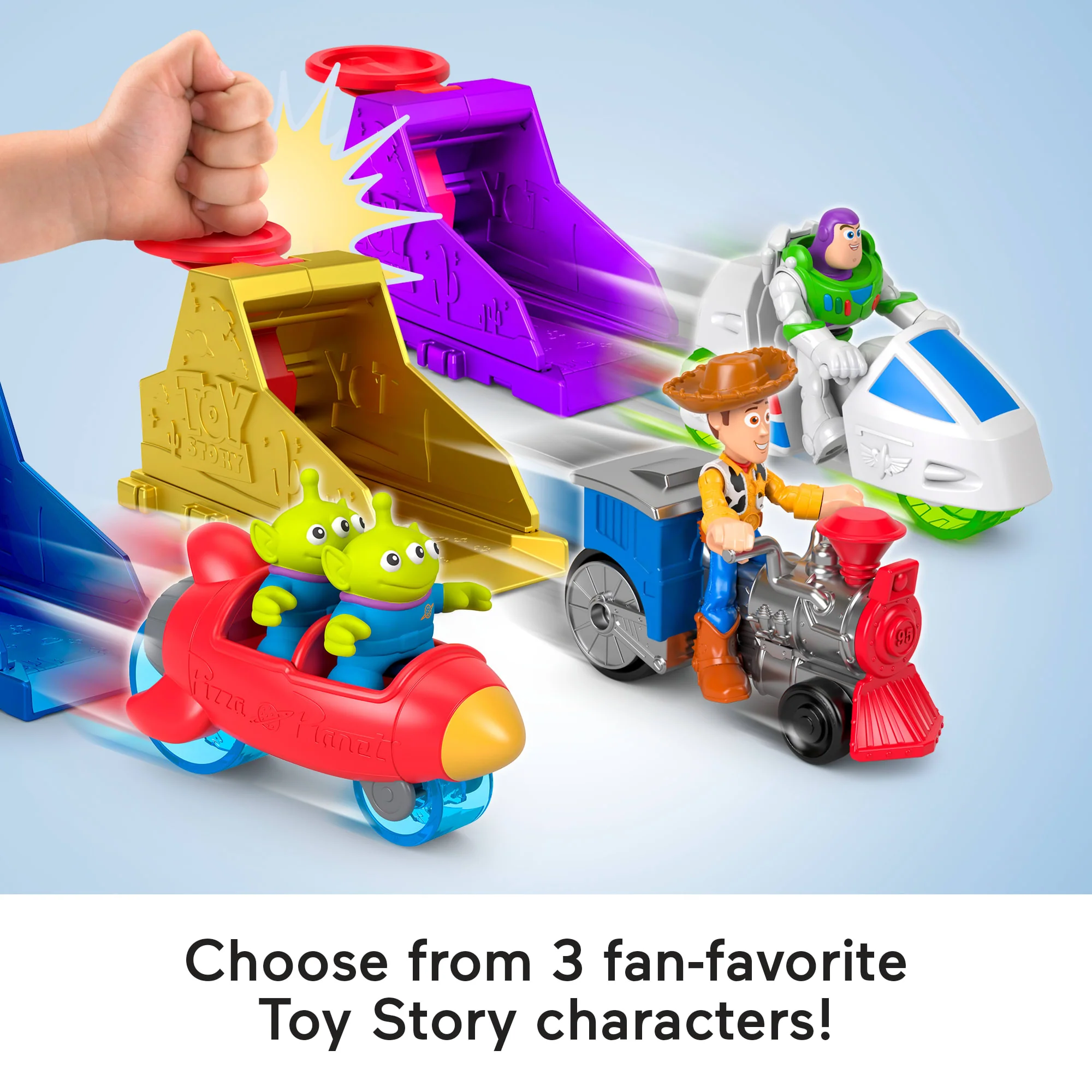 Imaginext Launcher Set With Woody Figure, Inspired By Disney And Pixar Toy Story - Image 3