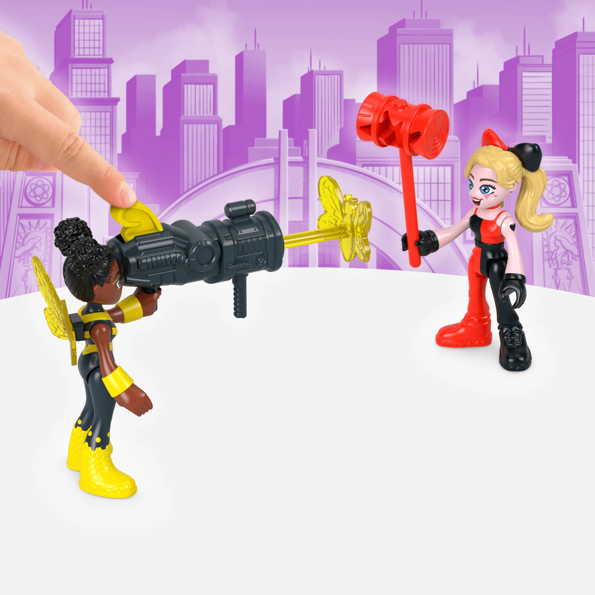 Imaginext  Dc Super Friends  Coffret Figurines et Access.  Rivales - Image 2