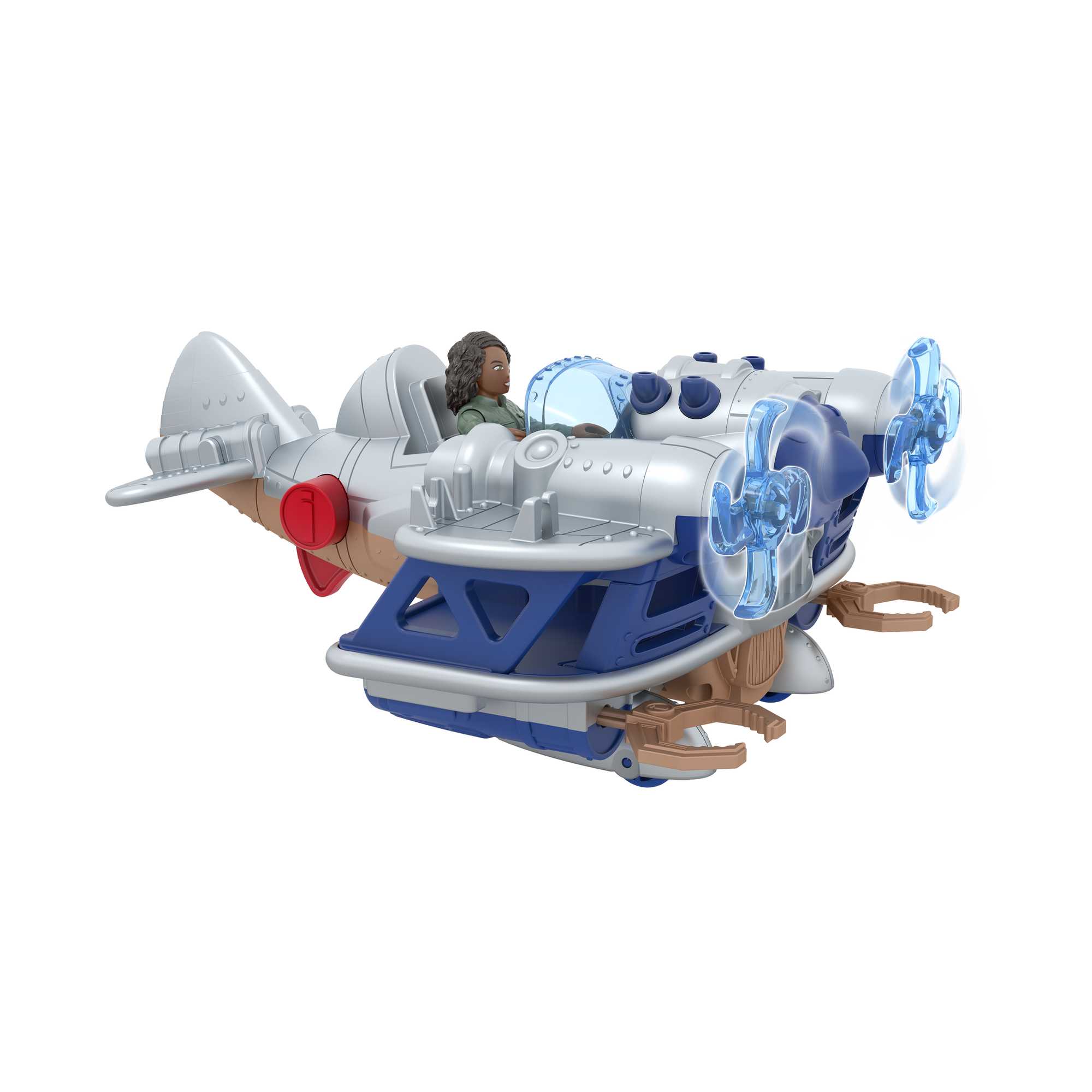 Imaginext-Jurassic World-Kayla et Son Avion-Coffret 4Éléments - Image 4