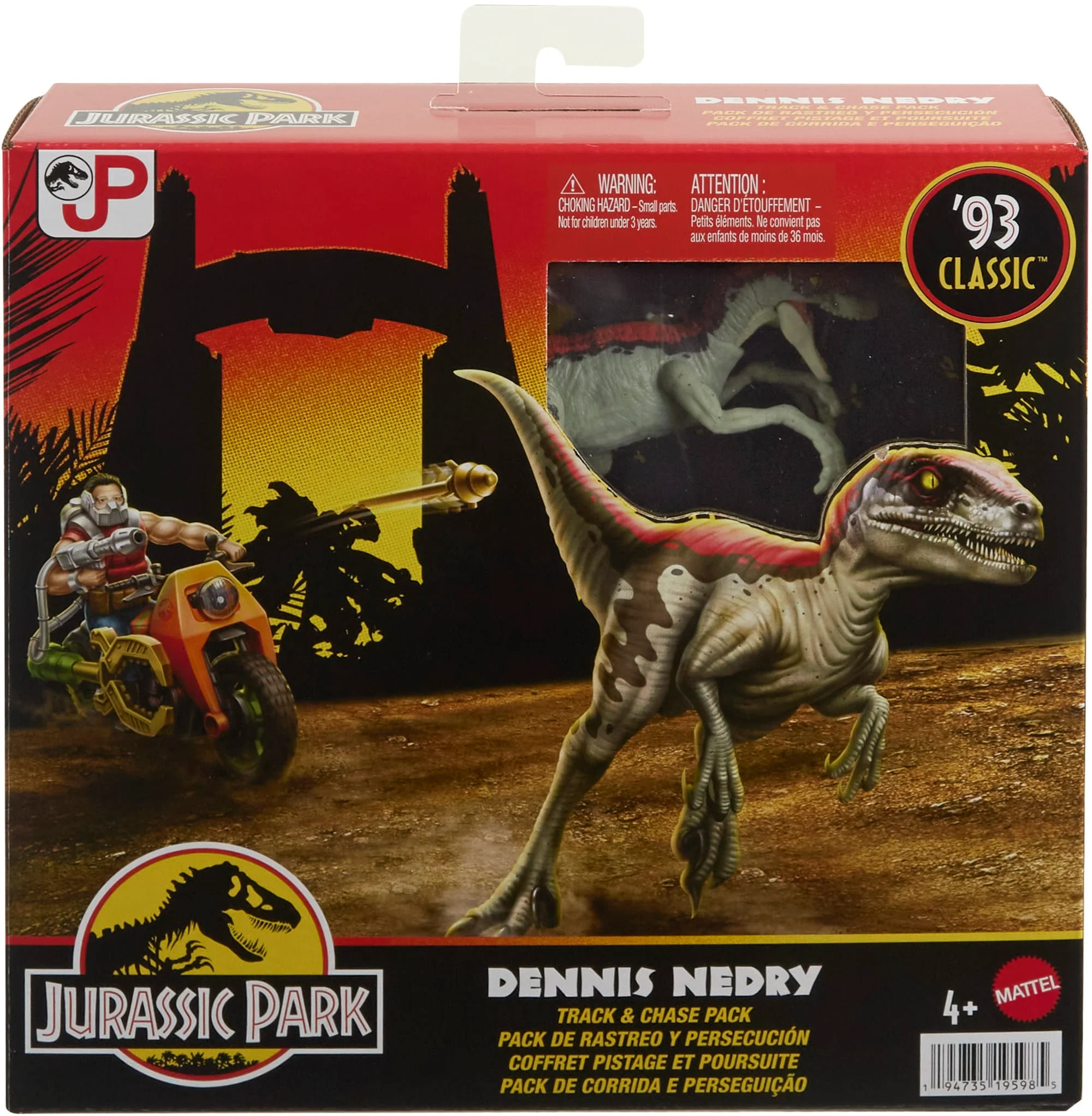 Jurassic Park Pistage et Poursuites, dennis Nedry Classique1993 - Image 6