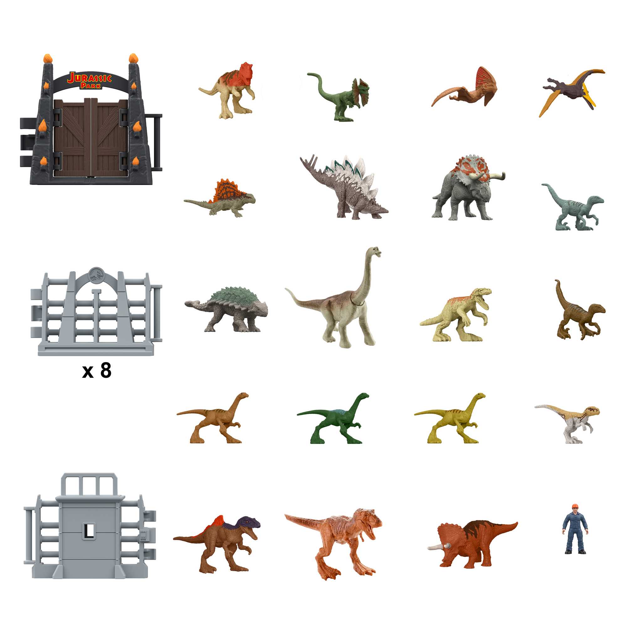 Jurassic World-Calendrier de L’Avent Avec Mini Jouets Dinosaures - Image 6