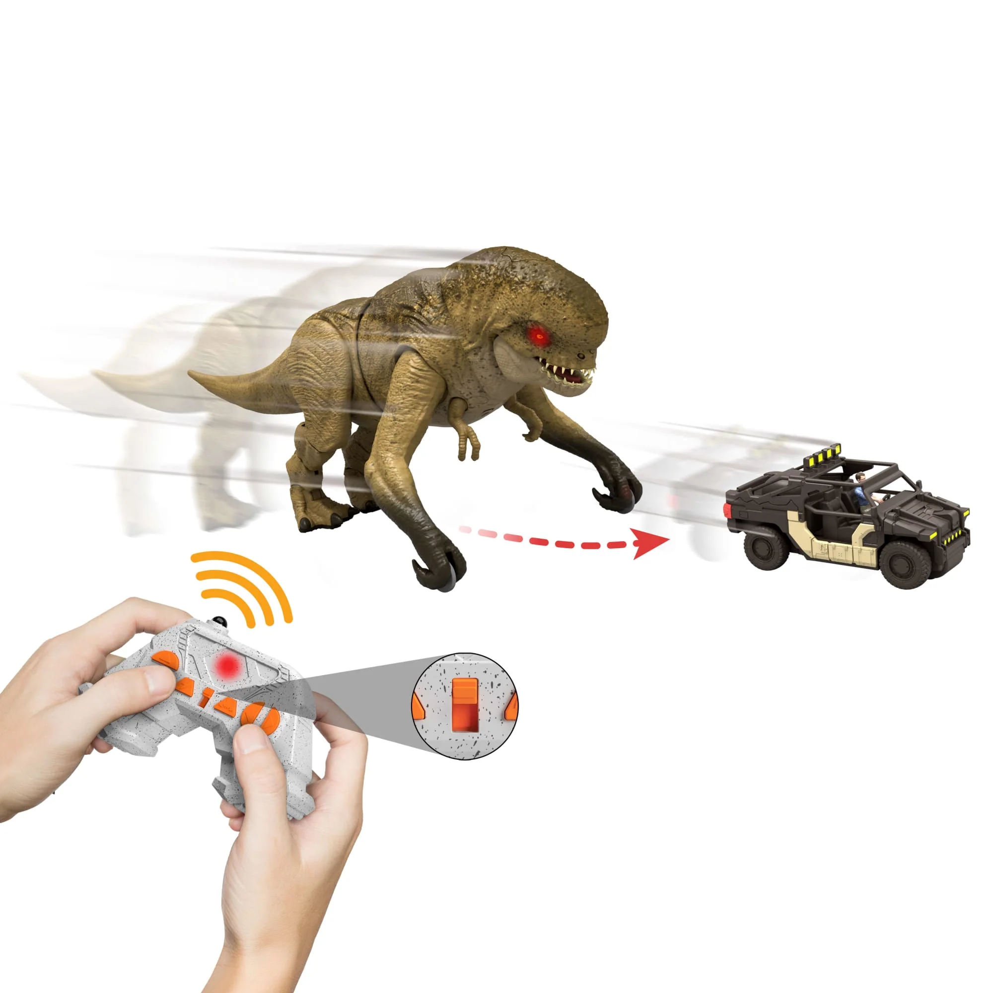 Jw  Rebirth  Pistage et Morsure  Dinosaure Méchant1 et Véhicule - Image 3