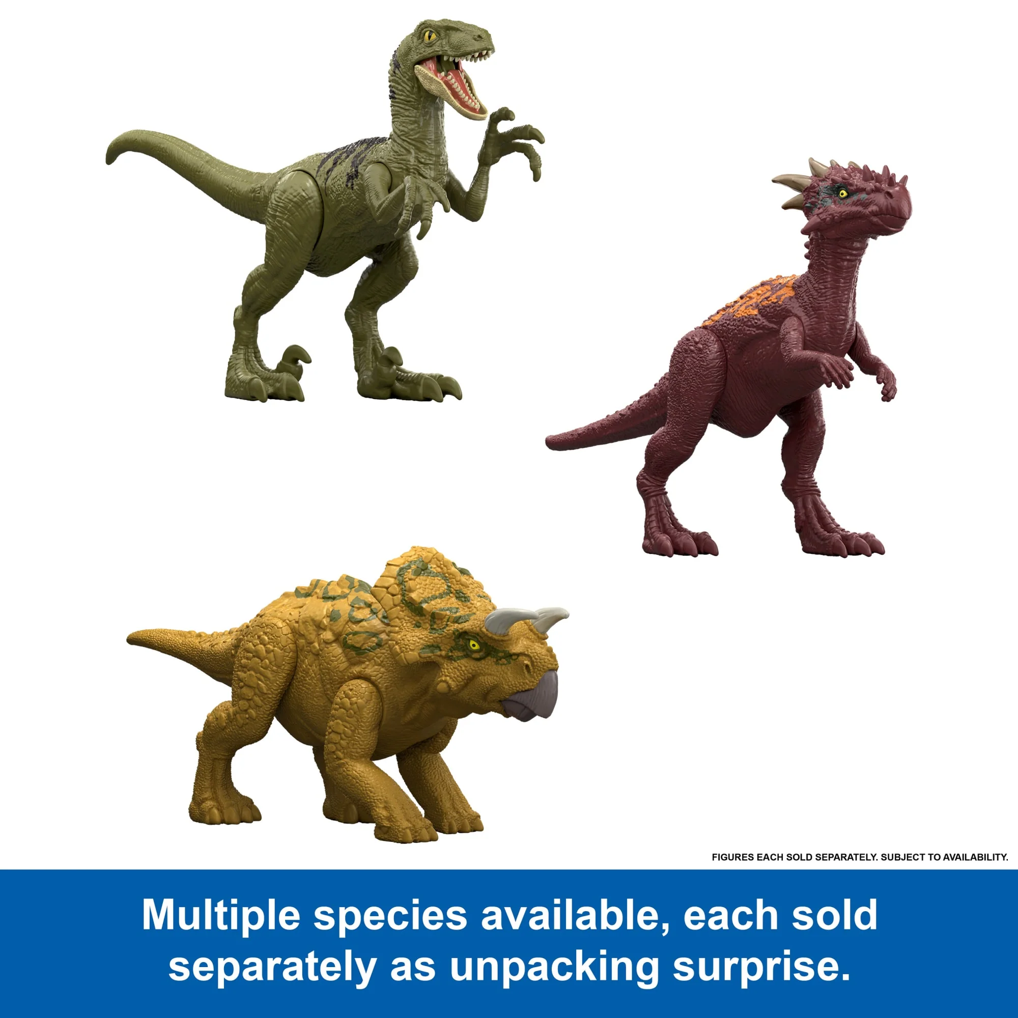 Jurassic World Dino Reveal Dinosaur Toys, Warm Water Uncovers Full Decoration, Unpack & Color Change - Image 4