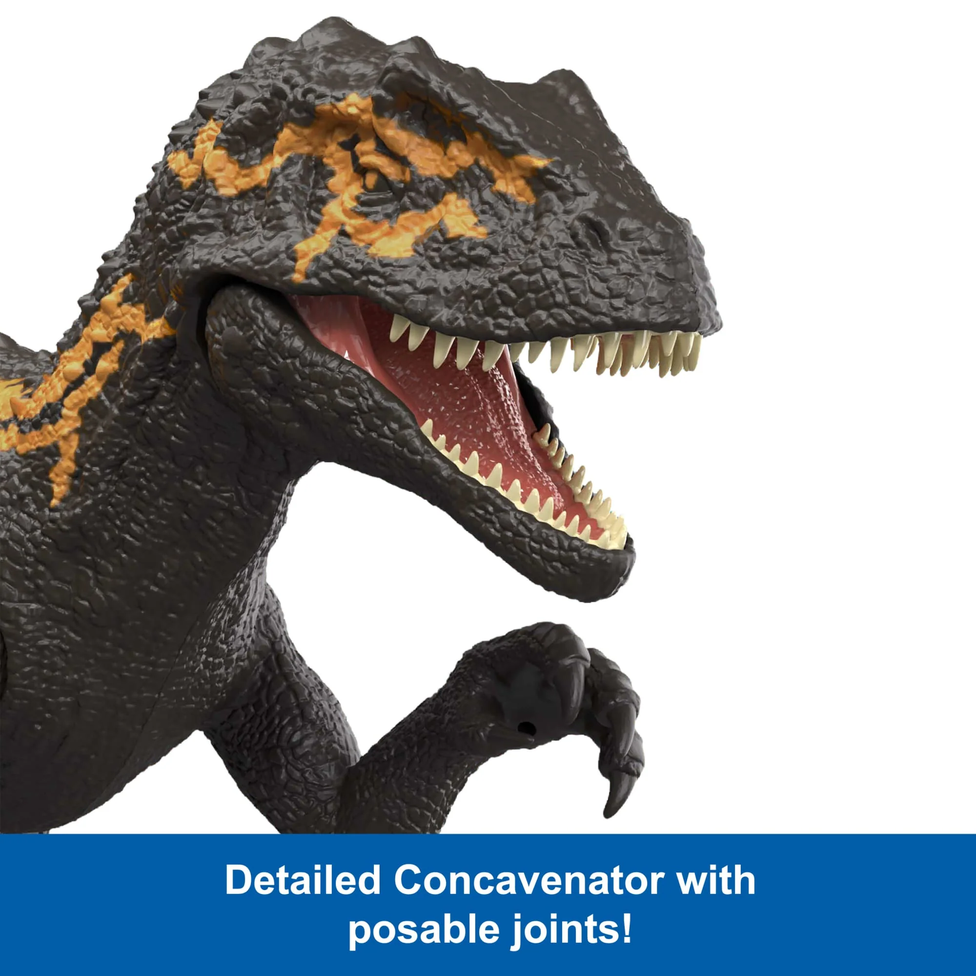 Jurassic World Dino Reveal Deluxe Concavenator Action Figure, Peel Off Color Change Toy - Image 2
