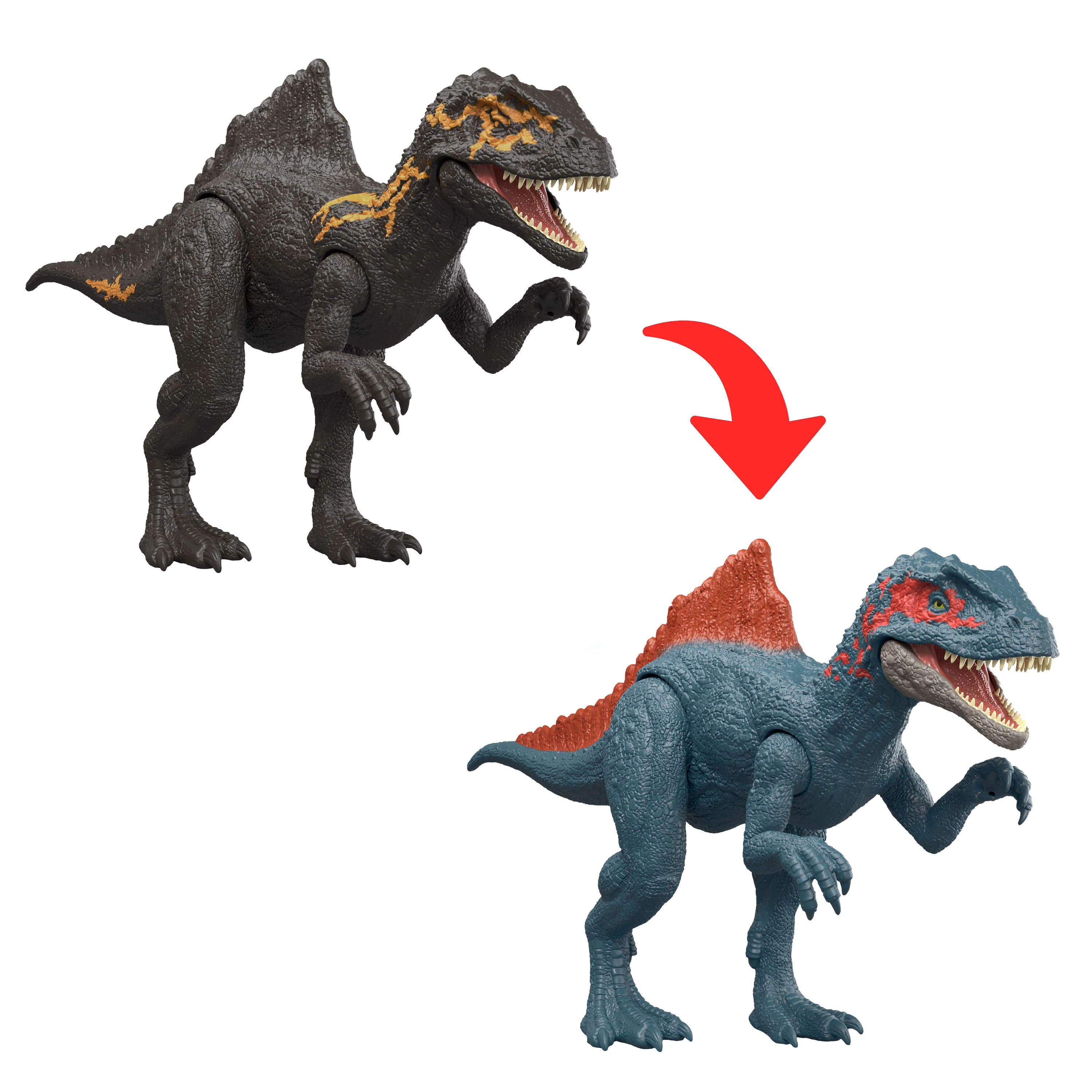 Jurassic World Dino Reveal Dinosaurio de Juguete escala grande - Image 6