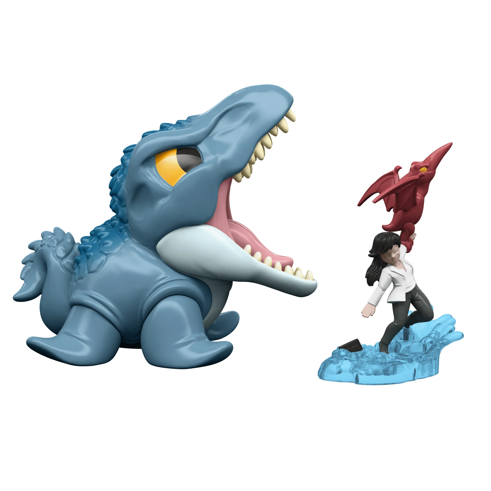 Jurassic World Dinosaurio de Juguete Mosasaurus Bite Club Coleccionable - Image 4