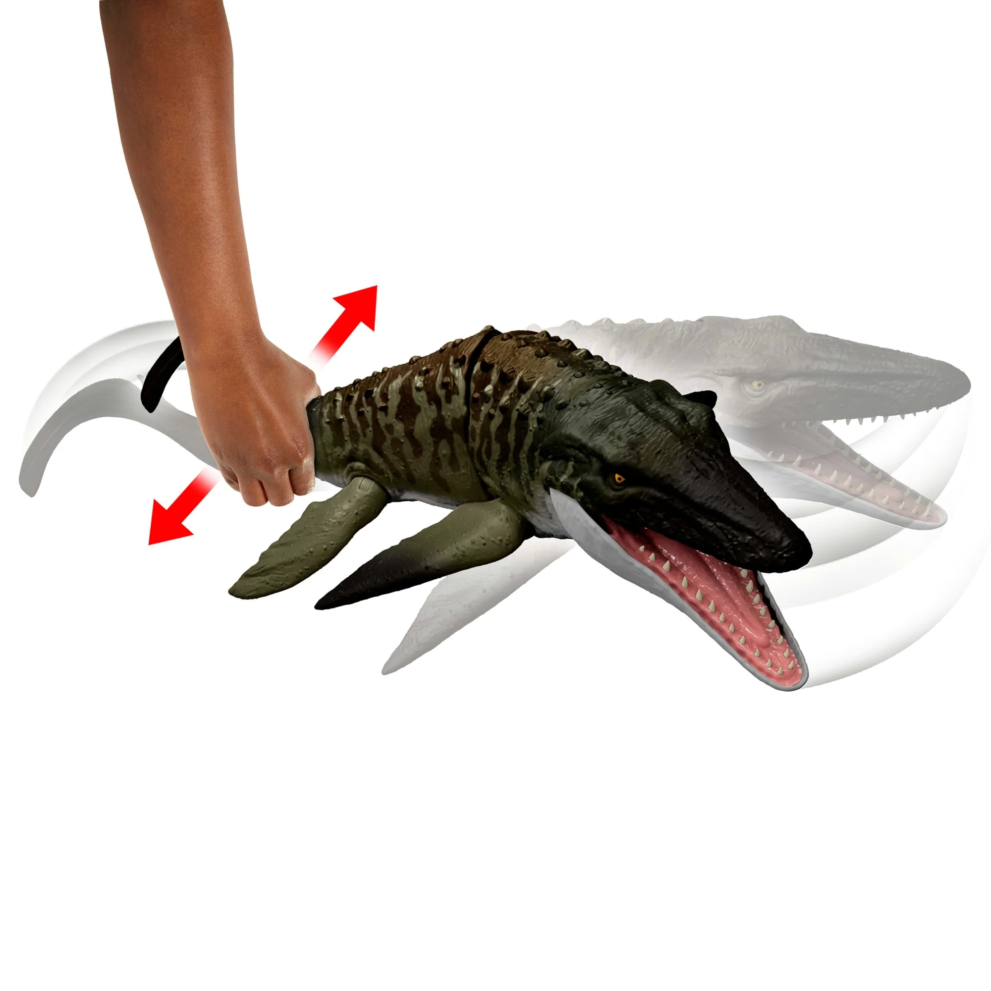 Jurassic World Dinosaurio de Juguete Rebirth Mosasaurus - Image 3