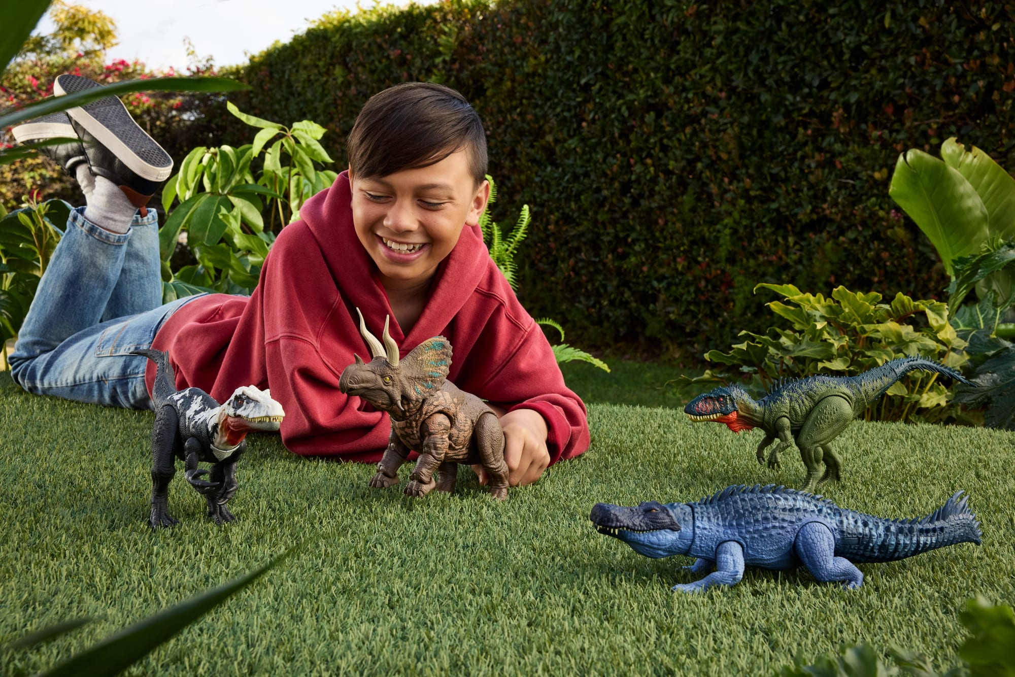 Jurassic World Dinosaurio de Juguete Rebirth Rastreadores Gigantes - Image 3