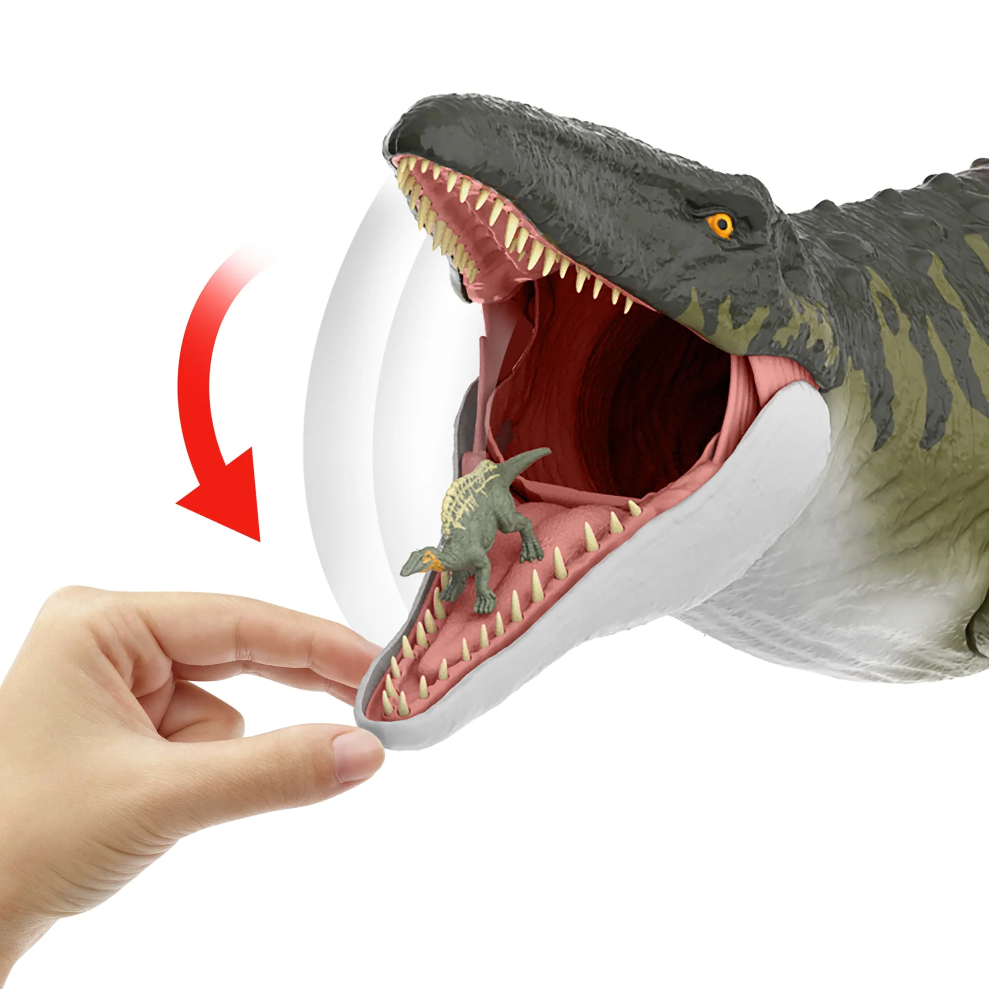 Jurassic World Dinosaurio de Juguete Rebirth Super Colossal Mosasaurus - Image 3