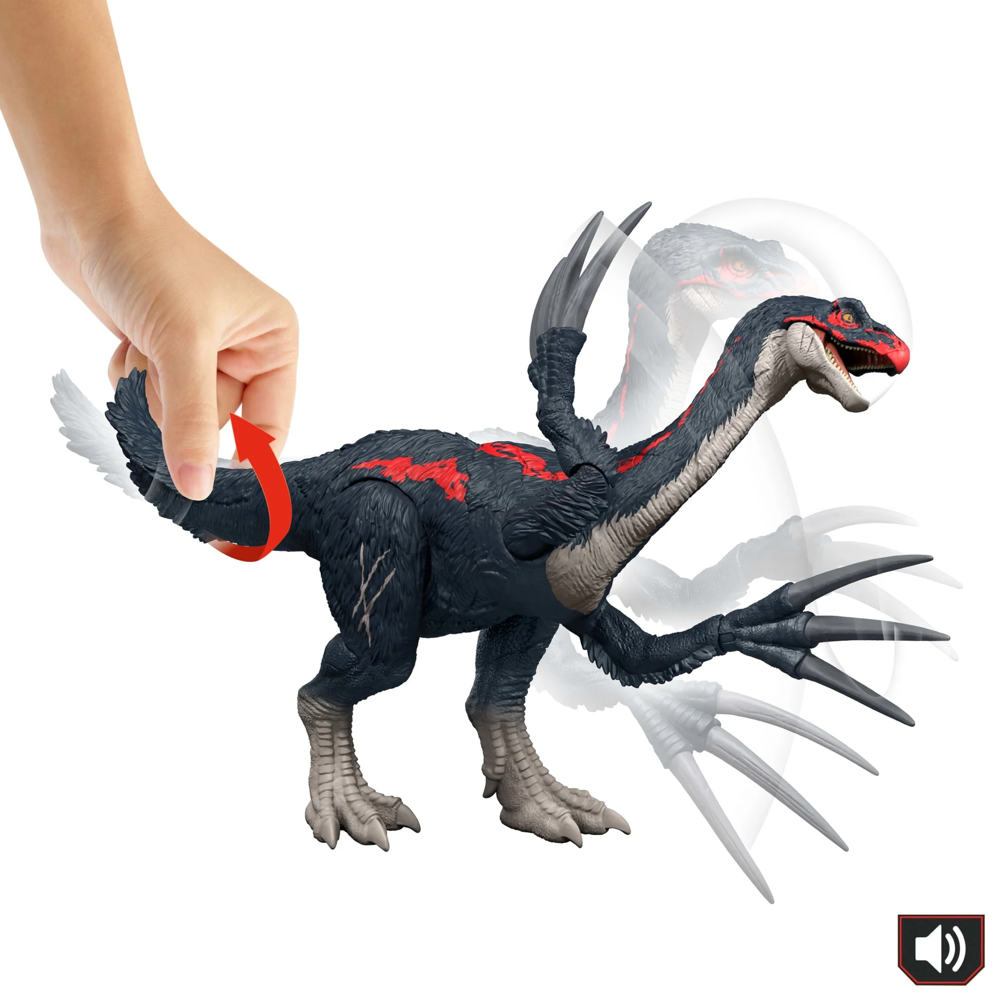 Jurassic World Dinosaurio de Juguete Therizinosaurus - Image 5