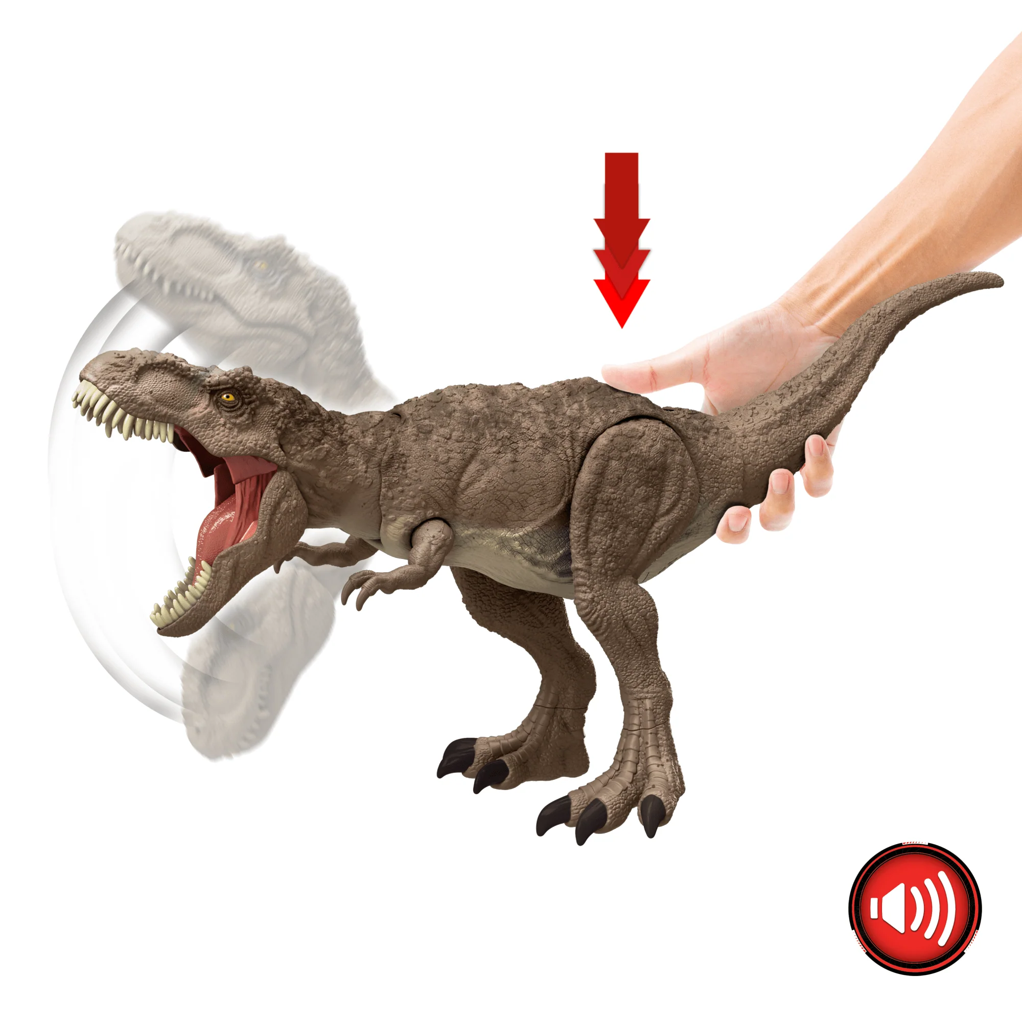 Jurassic World Dinossauro de Brinquedo Ataque Total T. Rex - Image 3