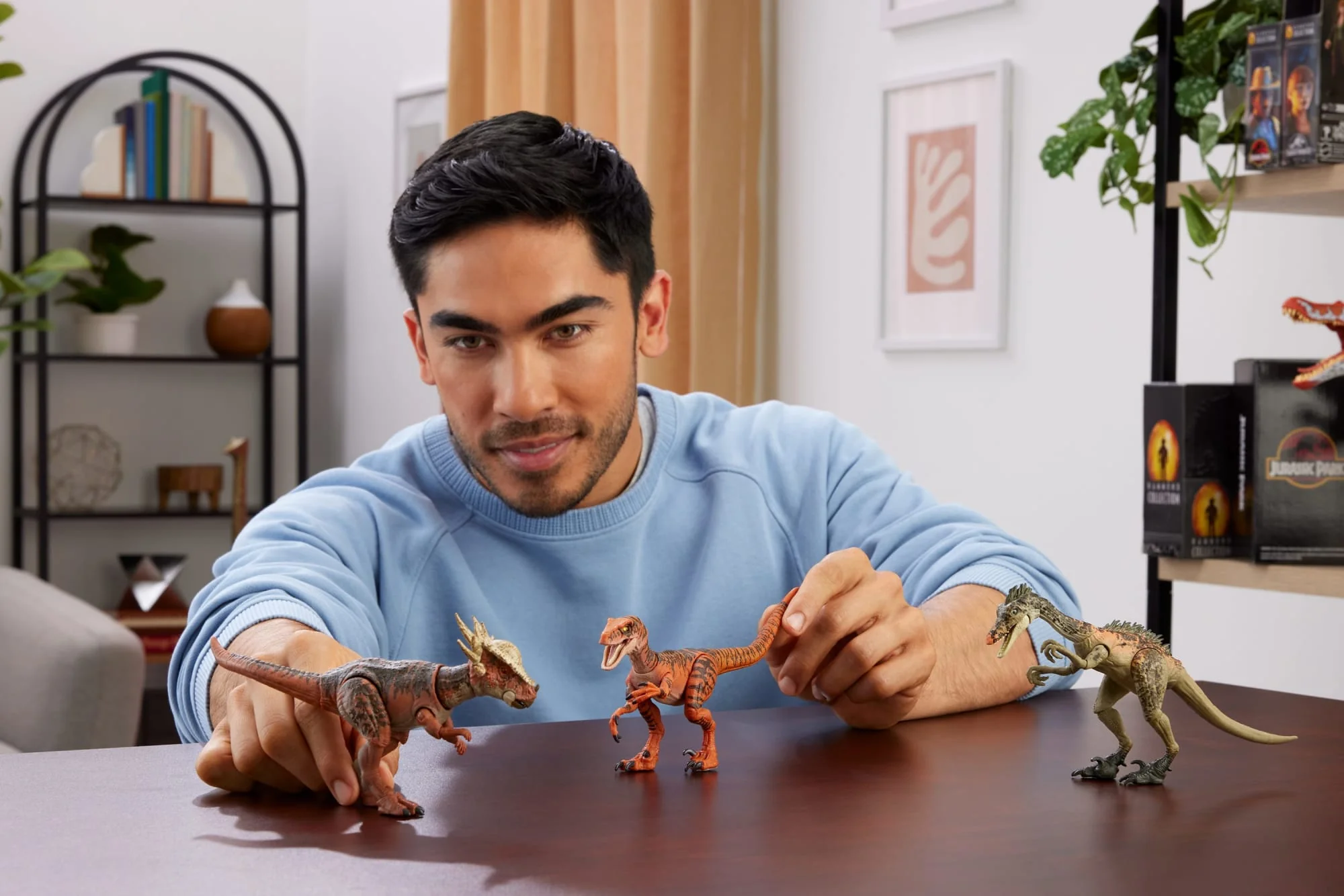 Jurassic World Dinossauro de Brinquedo Hammond Collection Pacote Humano/Dinossauro - Image 2