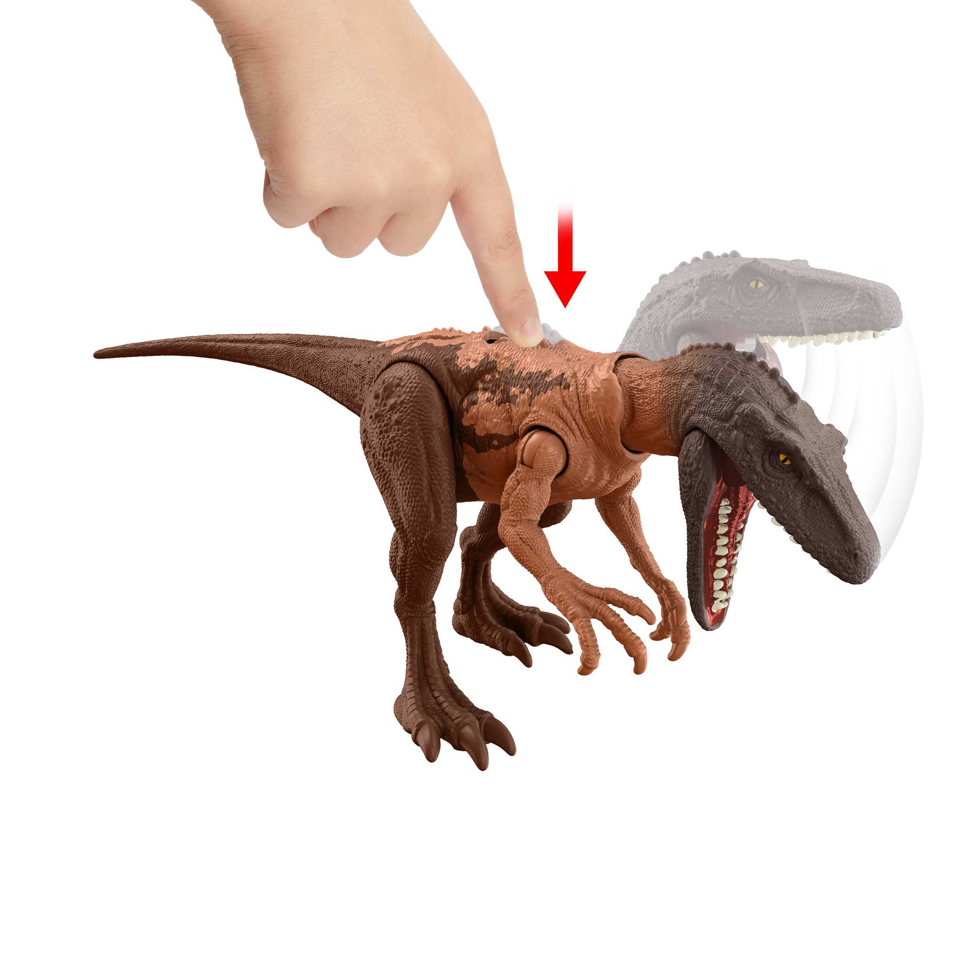 Jurassic World Dinossauro de Brinquedo Mordida de Ataque - Image 3