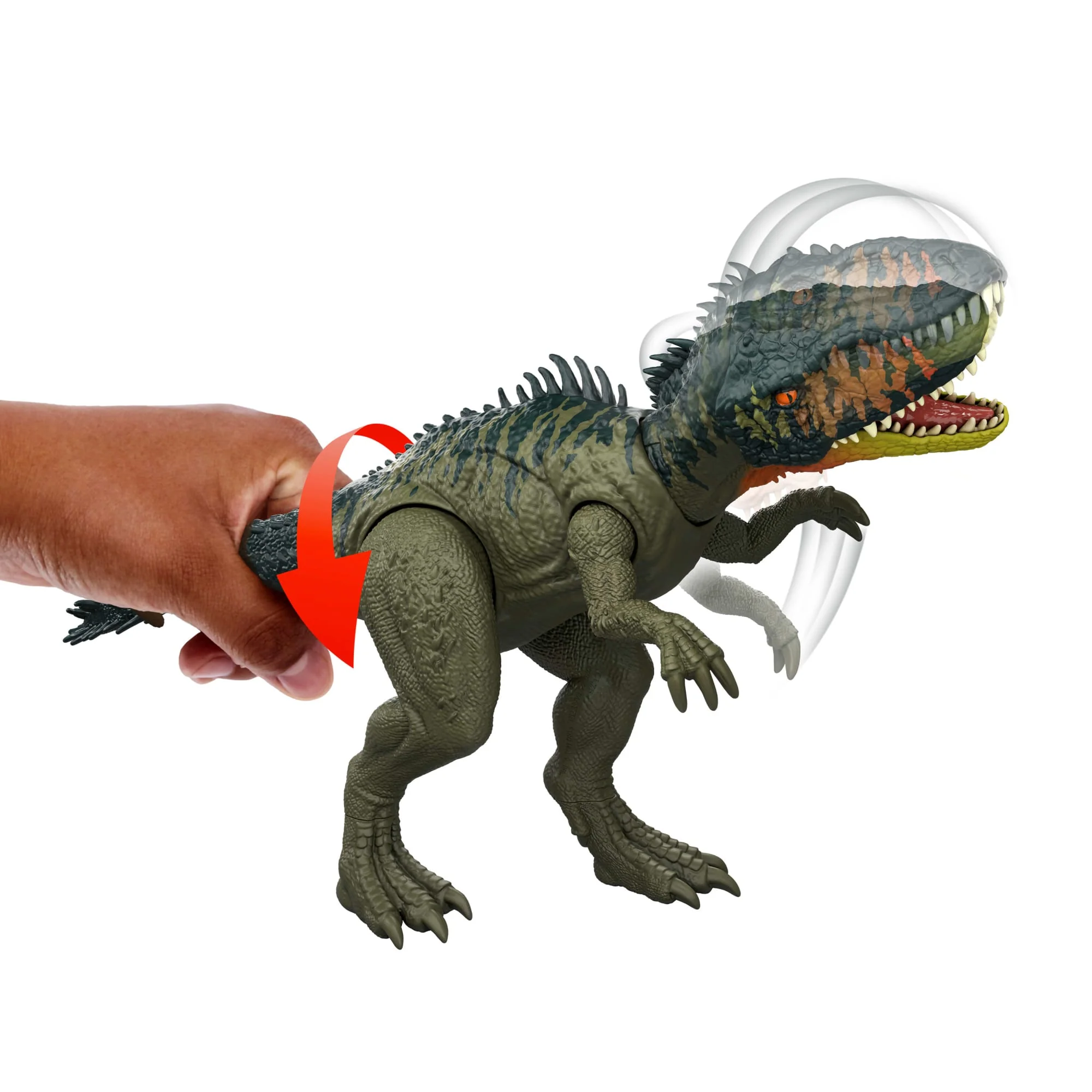 Jurassic World Dinossauro de Brinquedo Rebirth Rastreadore Gigantes Tyrannotitan - Image 4