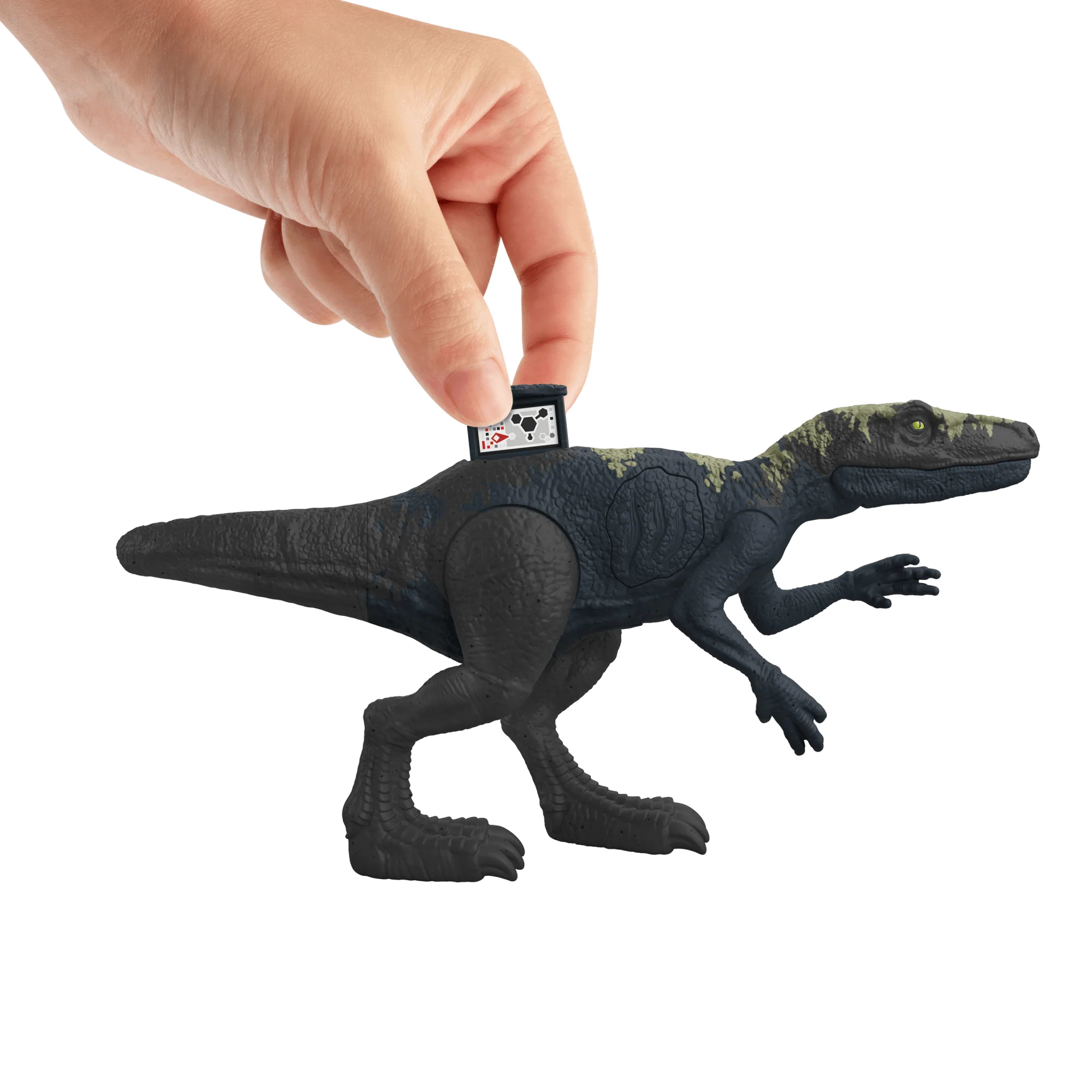 Jurassic World Epic Attack Herrerasaurus Dinosaur Toy Figure With Damage, Lights & Sounds - Image 4