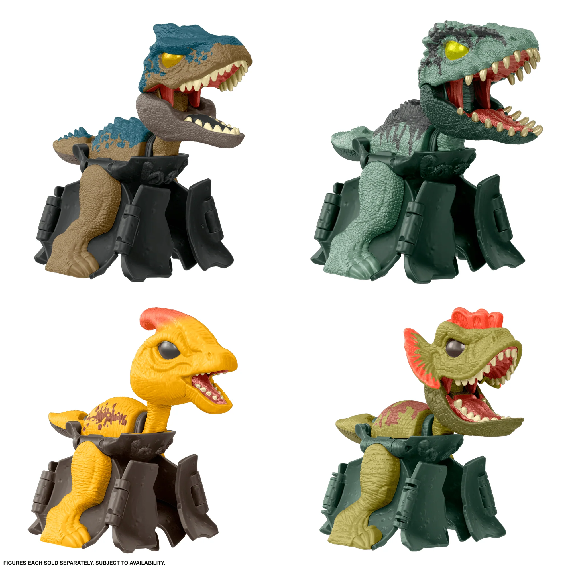 Jurassic World Egg To Allosaurus Transforming Toy, Hidden Hatchers With Color Adapter - Image 6