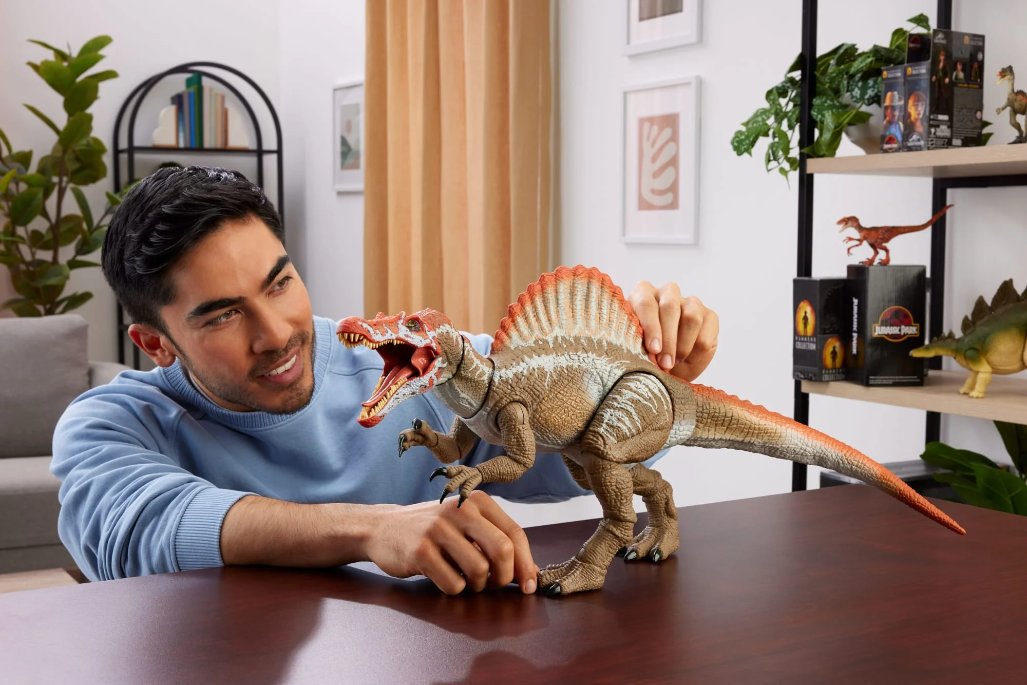 Jurassic World Figurine Articulée Spinosaure Collection Hammond - Image 2