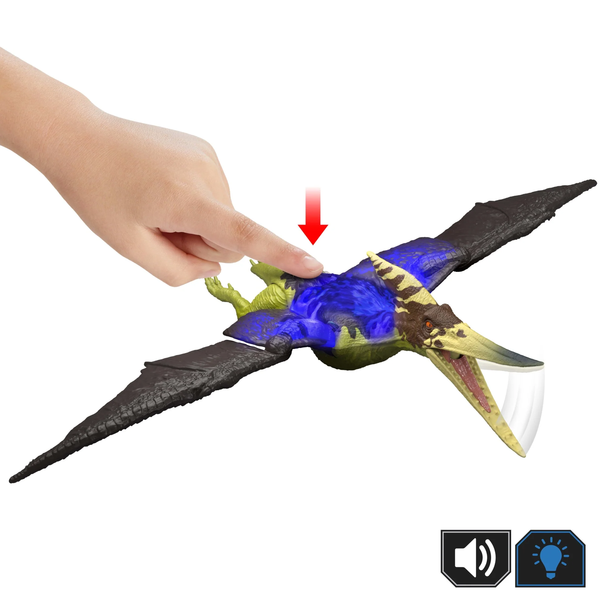 Jurassic World Figurine Ptéranodon Rugissement Féroce - Image 3