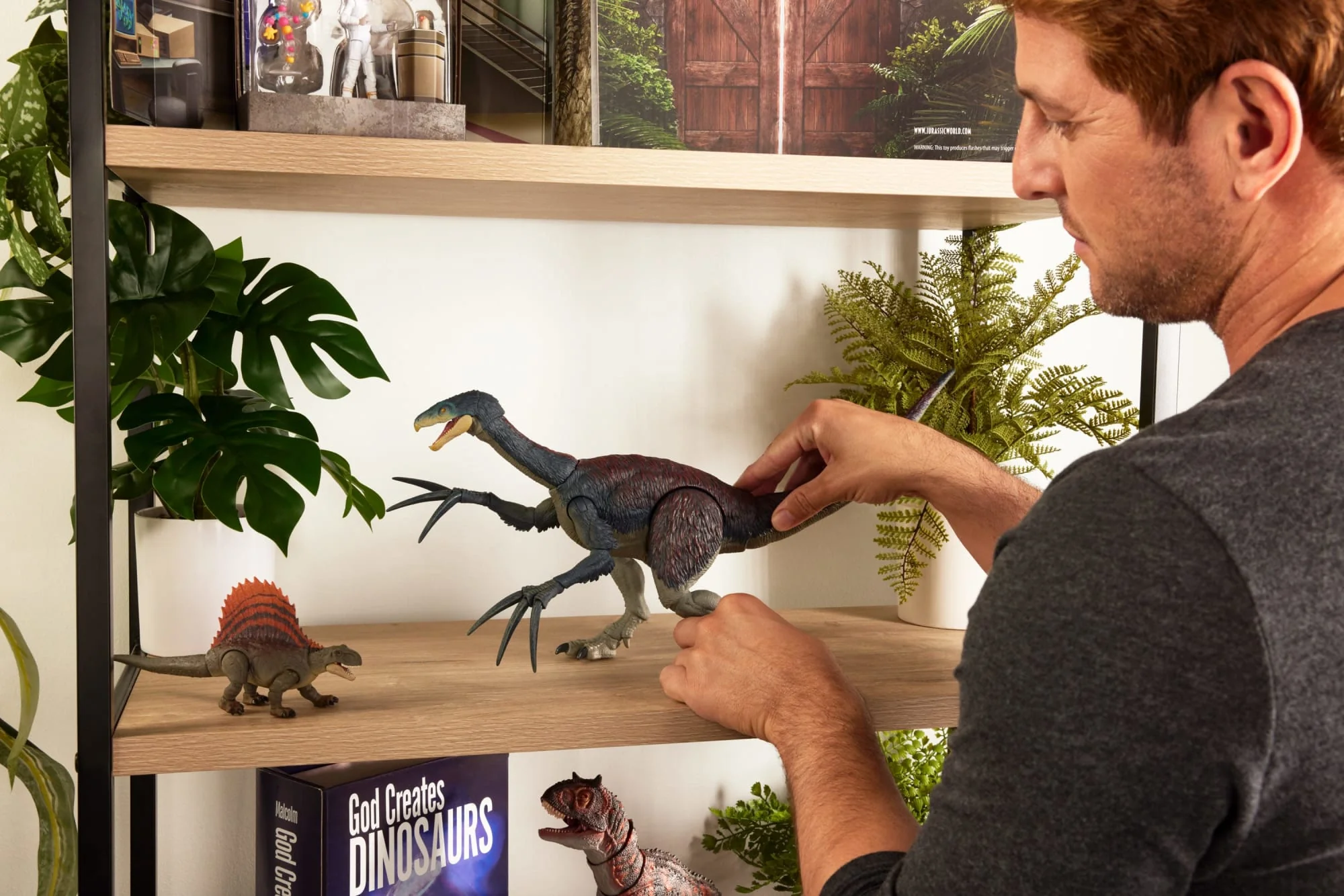 Jurassic World-Therizinosaurus Collection Hammond-Figurine Dinosaure - Image 2