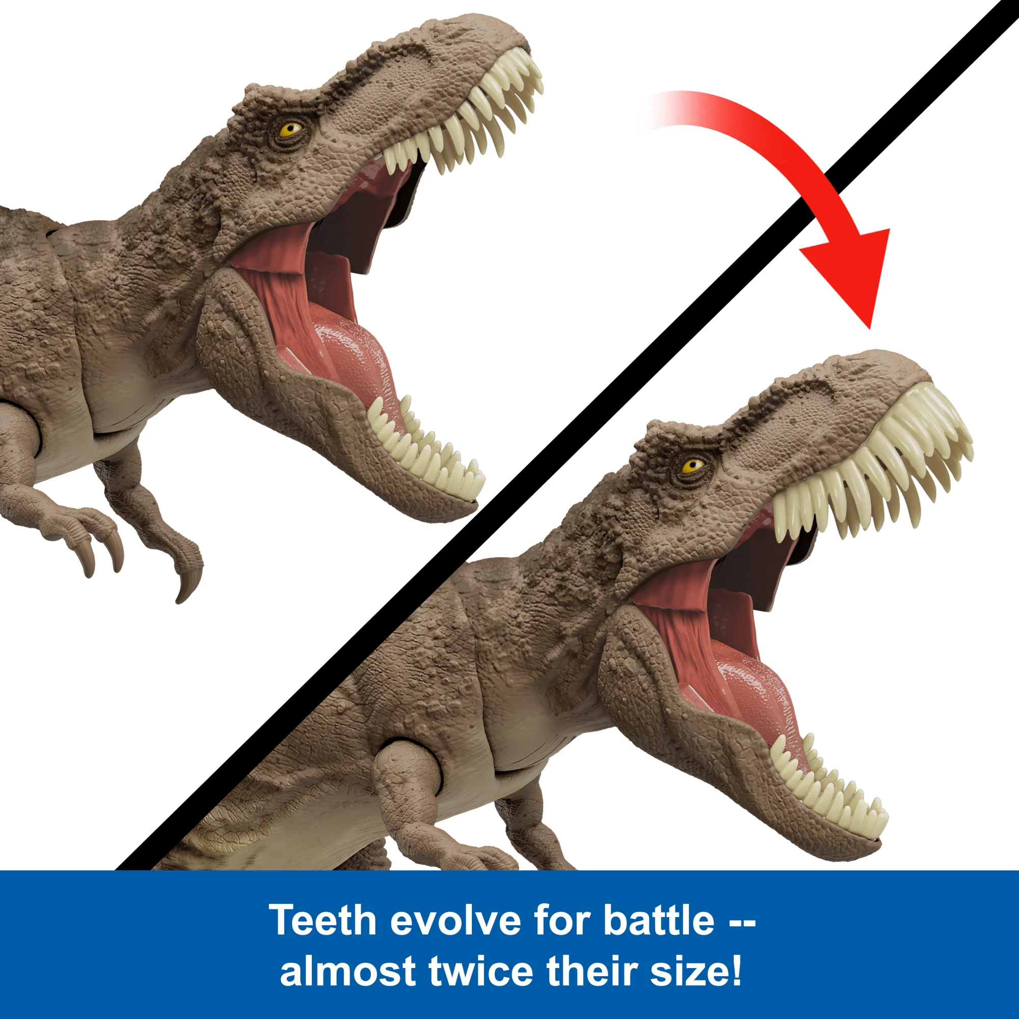 Jurassic World All-Out Attack Tyrannosaurus Rex Dinosaur Action Figure Toy - Image 6