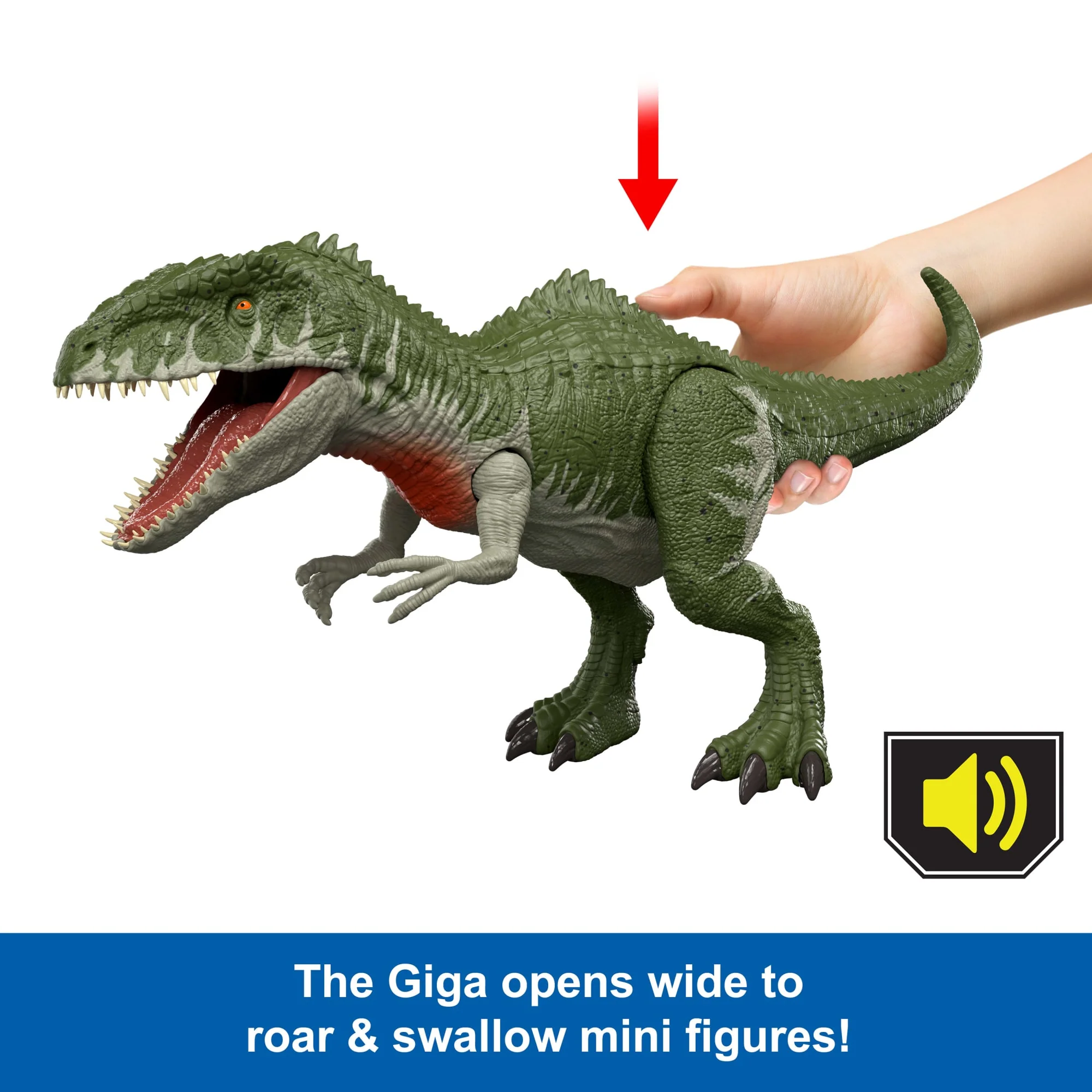 Jurassic World 2-Pack Of Dinosaur Figures Giganotosaurus & Therizinosaurus, Attack Actions - Image 4