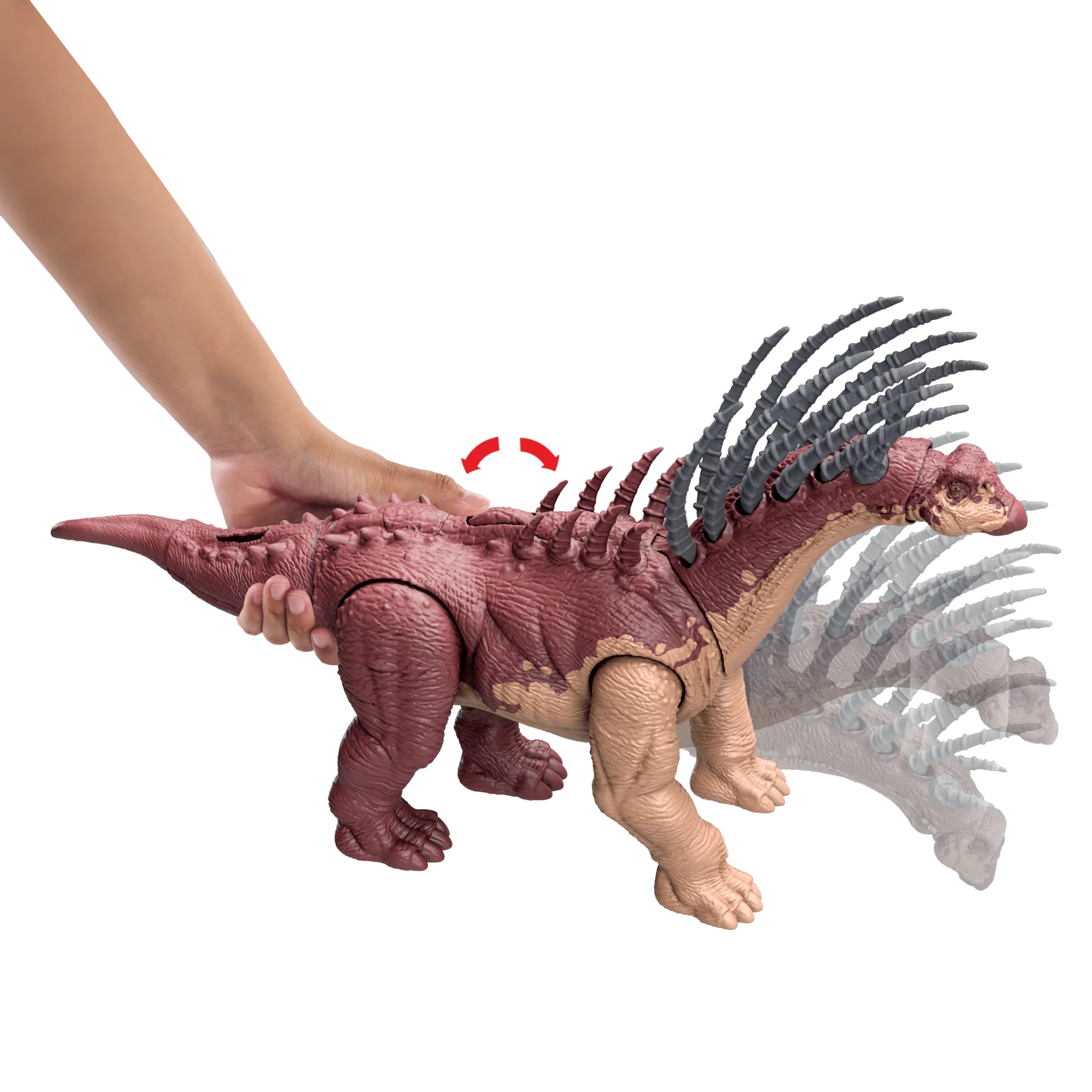 Jurassic World Gigantic Trackers Bajadasaurus Dinosaur Action Figure Toy, Large Species - Image 3