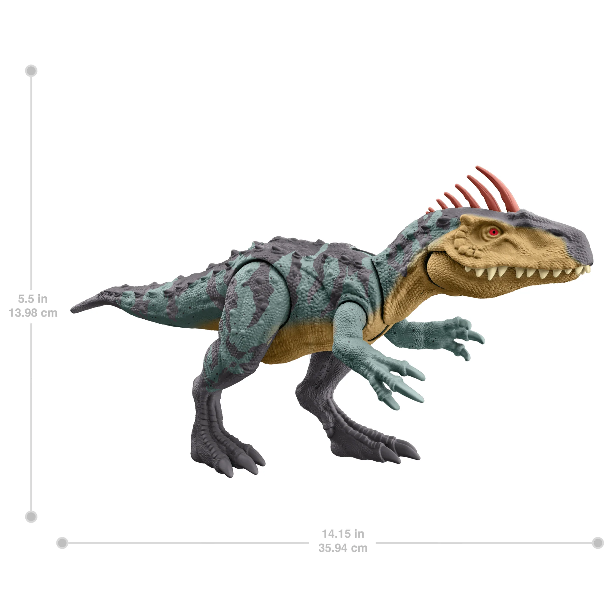 Jurassic World Gigantic Trackers Neovenator Dinosaur Action Figure Toy, Large Species - Image 6