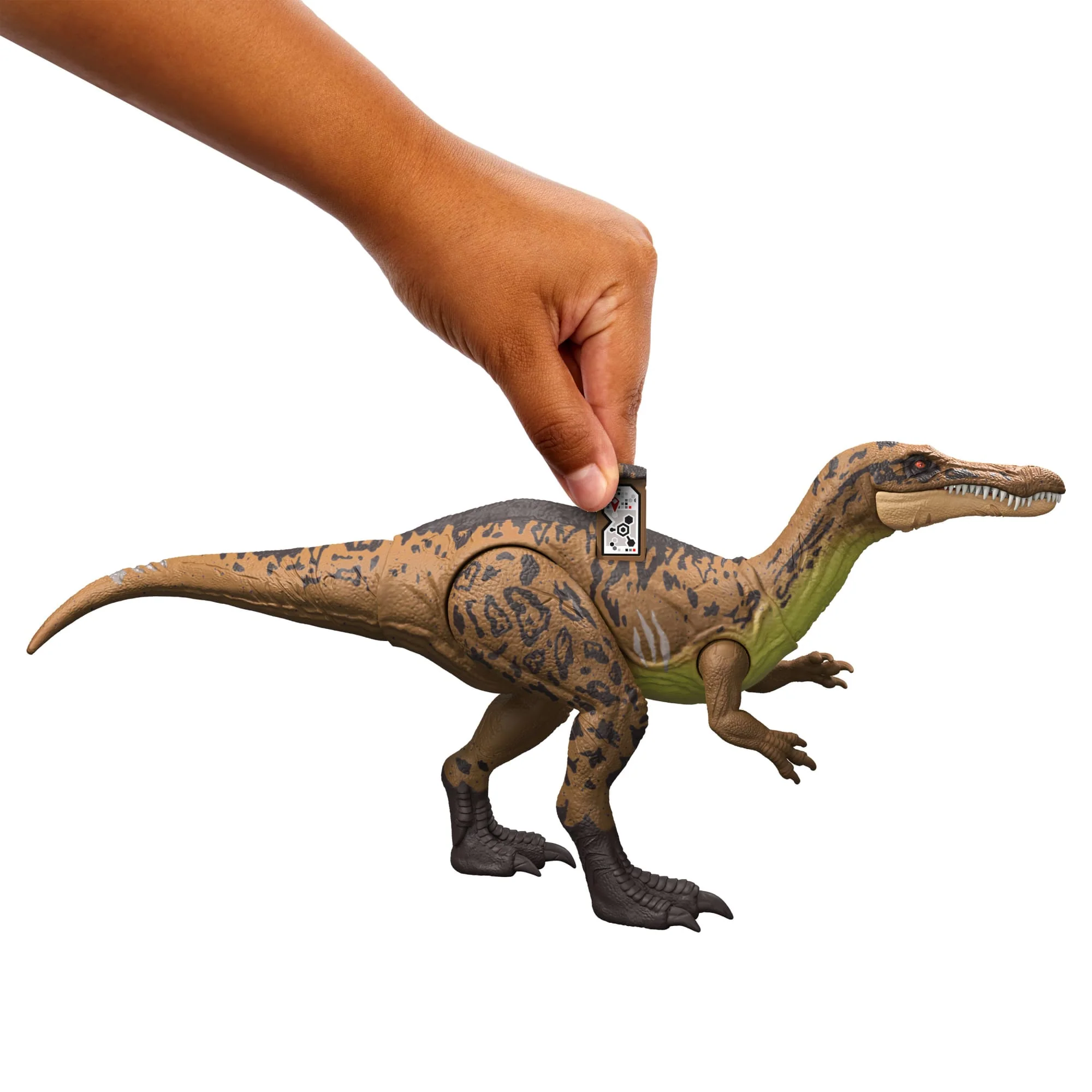 Jurassic World Gigantic Trackers Suchomimus Dinosaur Figure, Large Species Attack Toy, Chaos Theory - Image 6