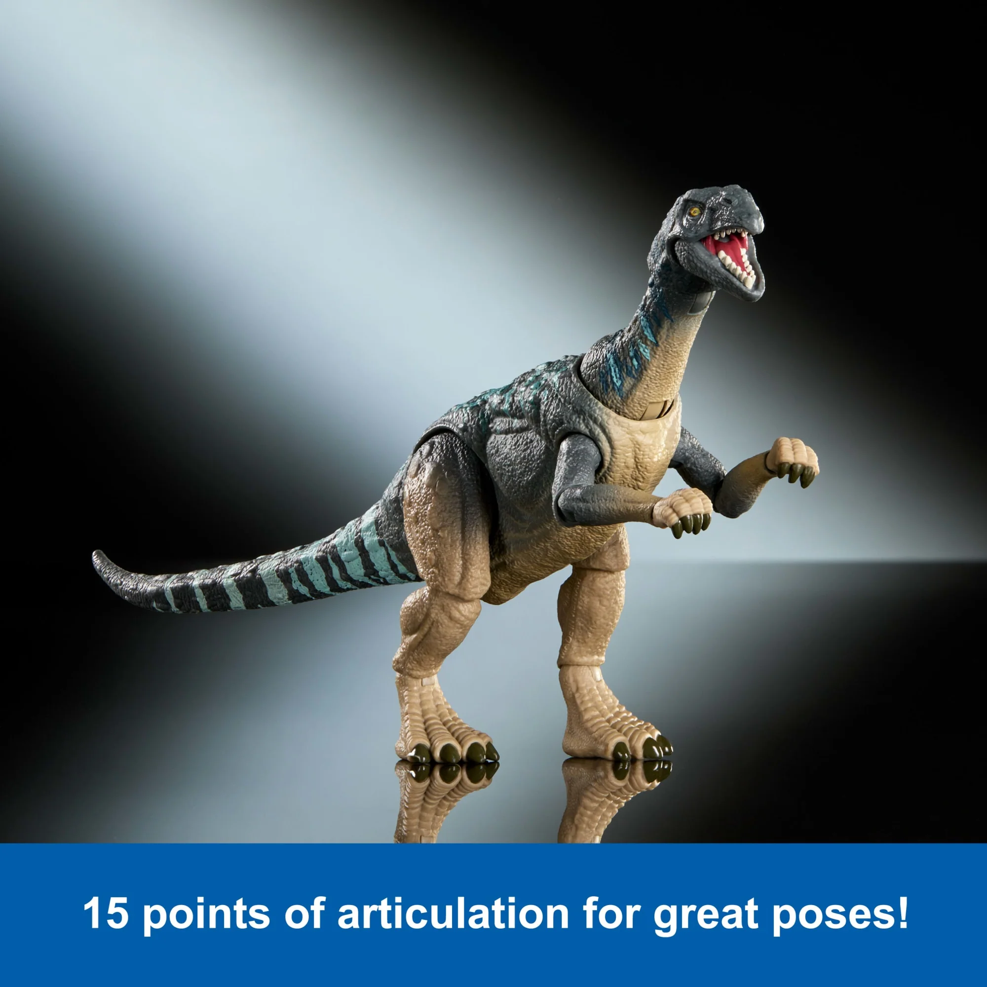 Jurassic World Hammond Collection Mussaurus Dinosaur Figure, Deluxe Design And 15 Articulations - Image 2