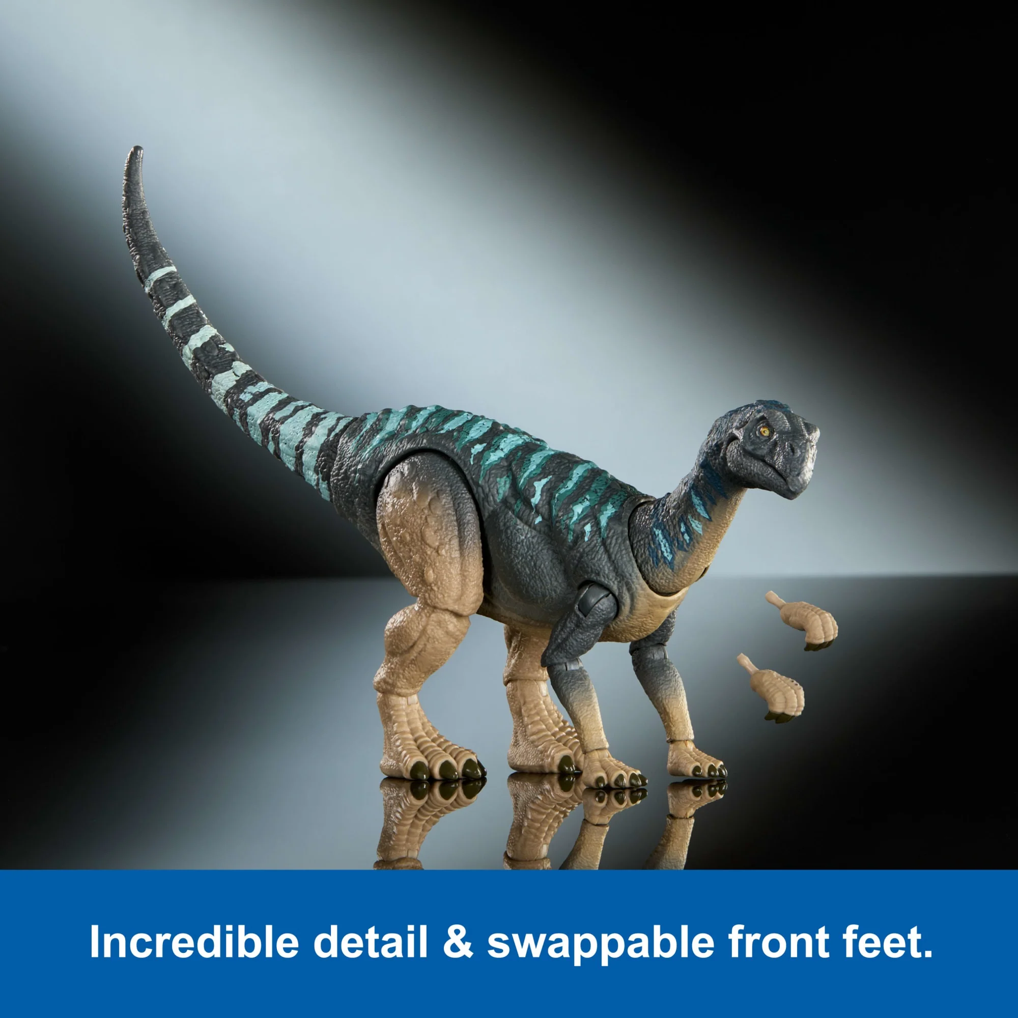 Jurassic World Hammond Collection Mussaurus Dinosaur Figure, Deluxe Design And 15 Articulations - Image 3