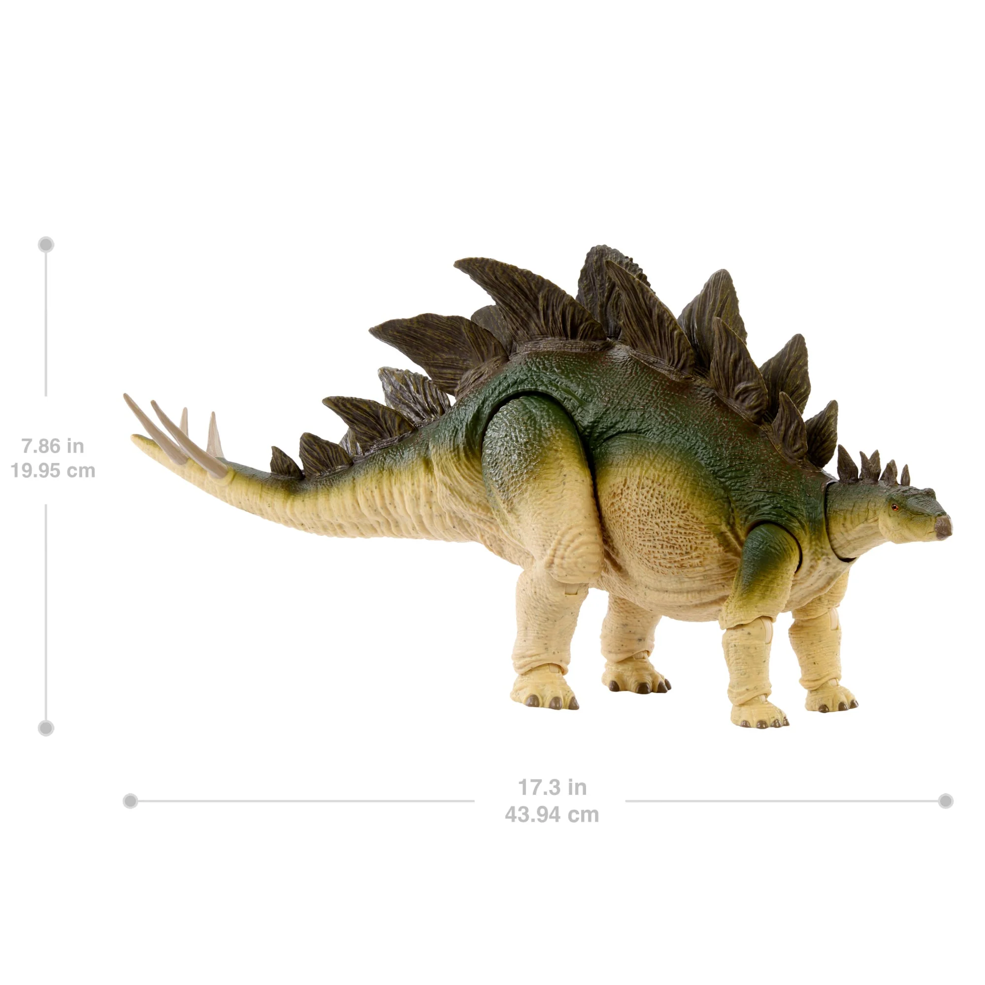 Jurassic World Hammond Collection Lost World Jurassic Park Stegosaurus Action Figure, Large Dinosaur - Image 5
