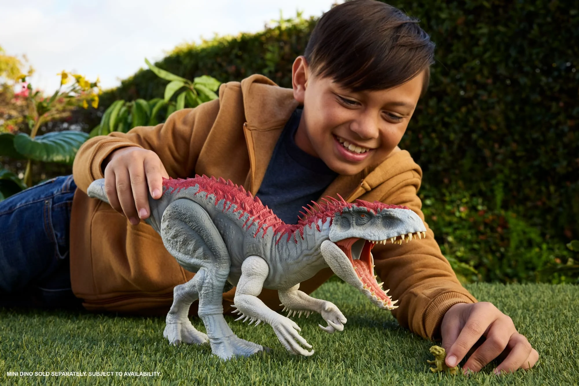 Jurassic World Electronic Real Feel indominus Rex, Reimagined Dinosaur Action Figure Toy - Image 2