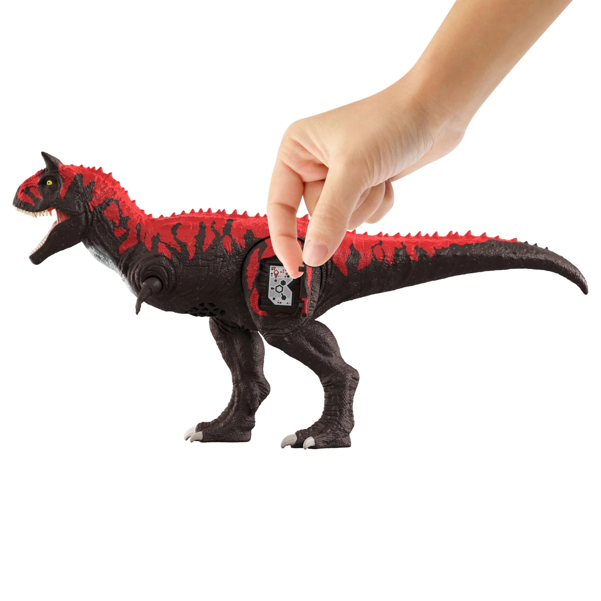 Jurassic World Roarin Real Feel Carnotaurus Dinosaur, Legacy Collection Reimagined Figure - Image 5