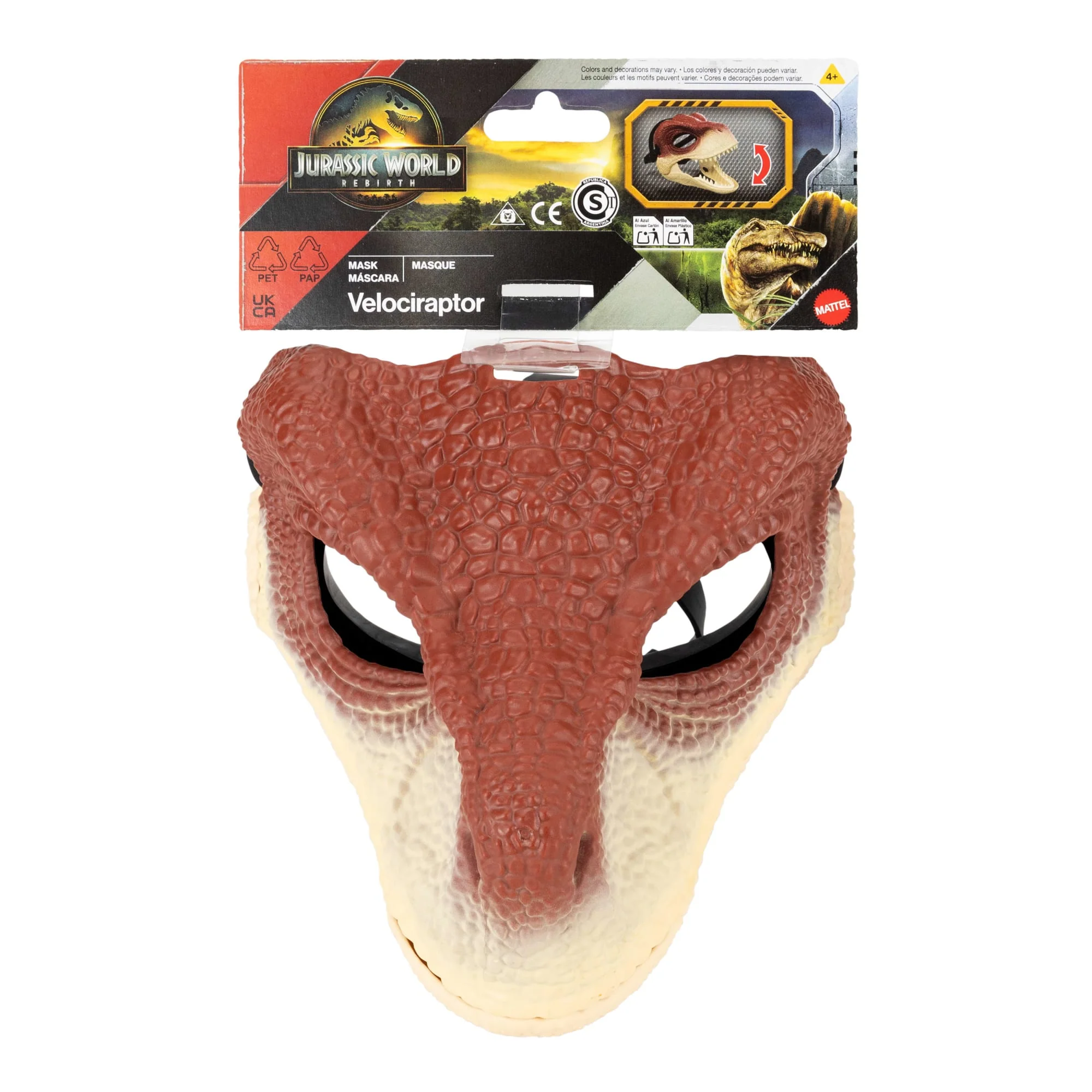 Jurassic World Rebirth  Masque de Jeu de Rôle  Vélociraptor - Image 6