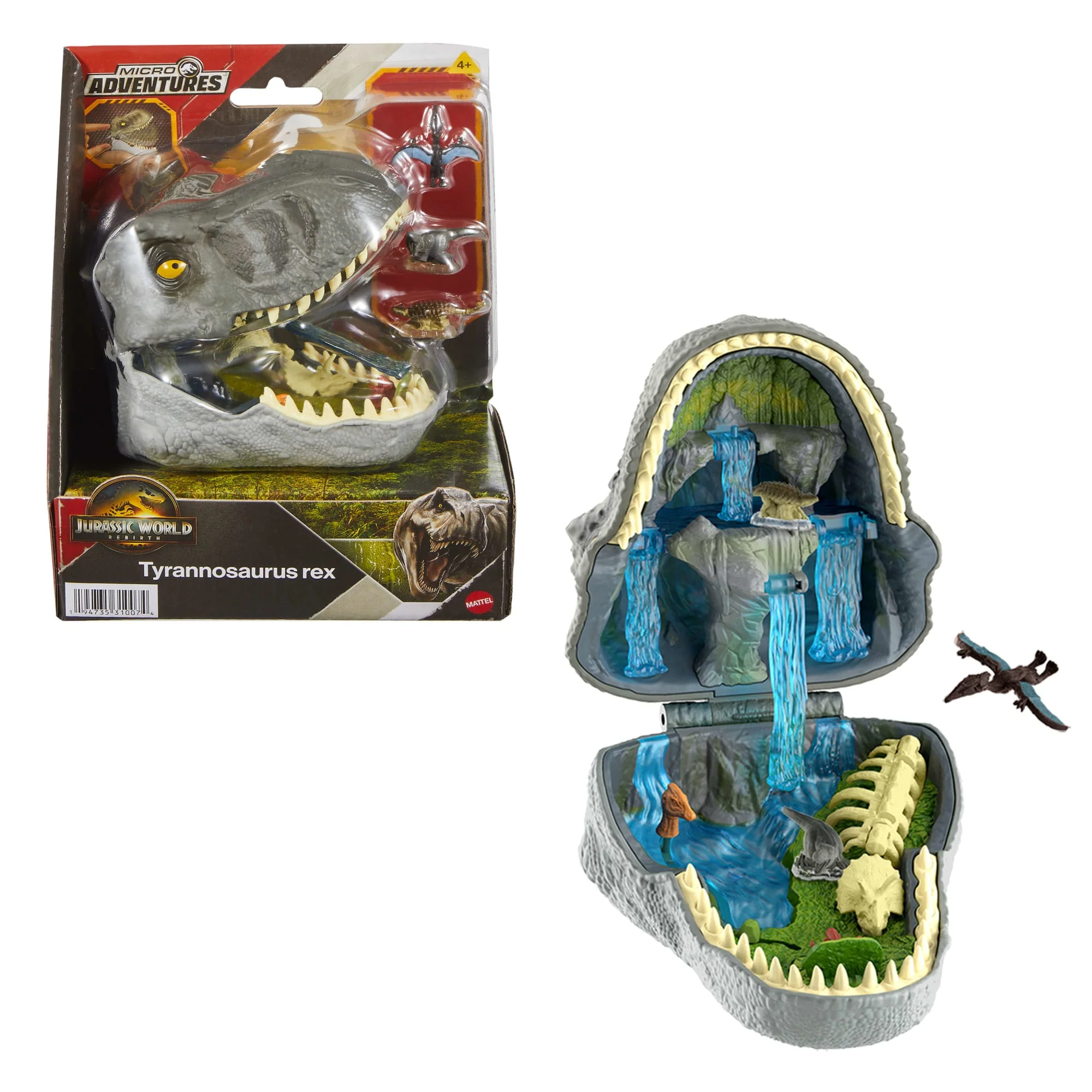 Jurassic World Rebirth Micro Adventure Playset With 6 Figures, 3 interactive Features - Image 5